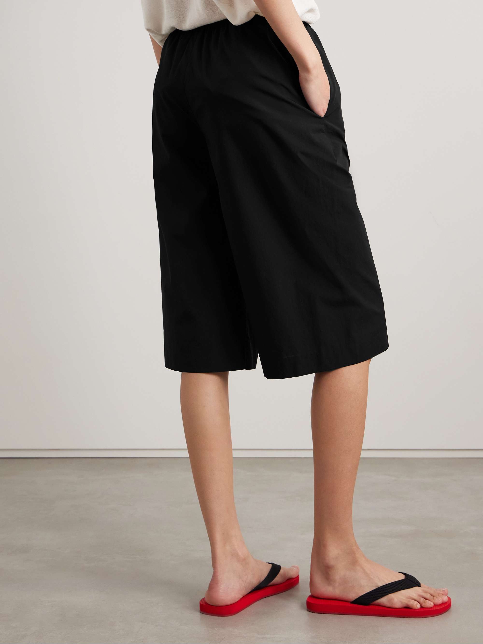 Eliot cotton-poplin shorts view