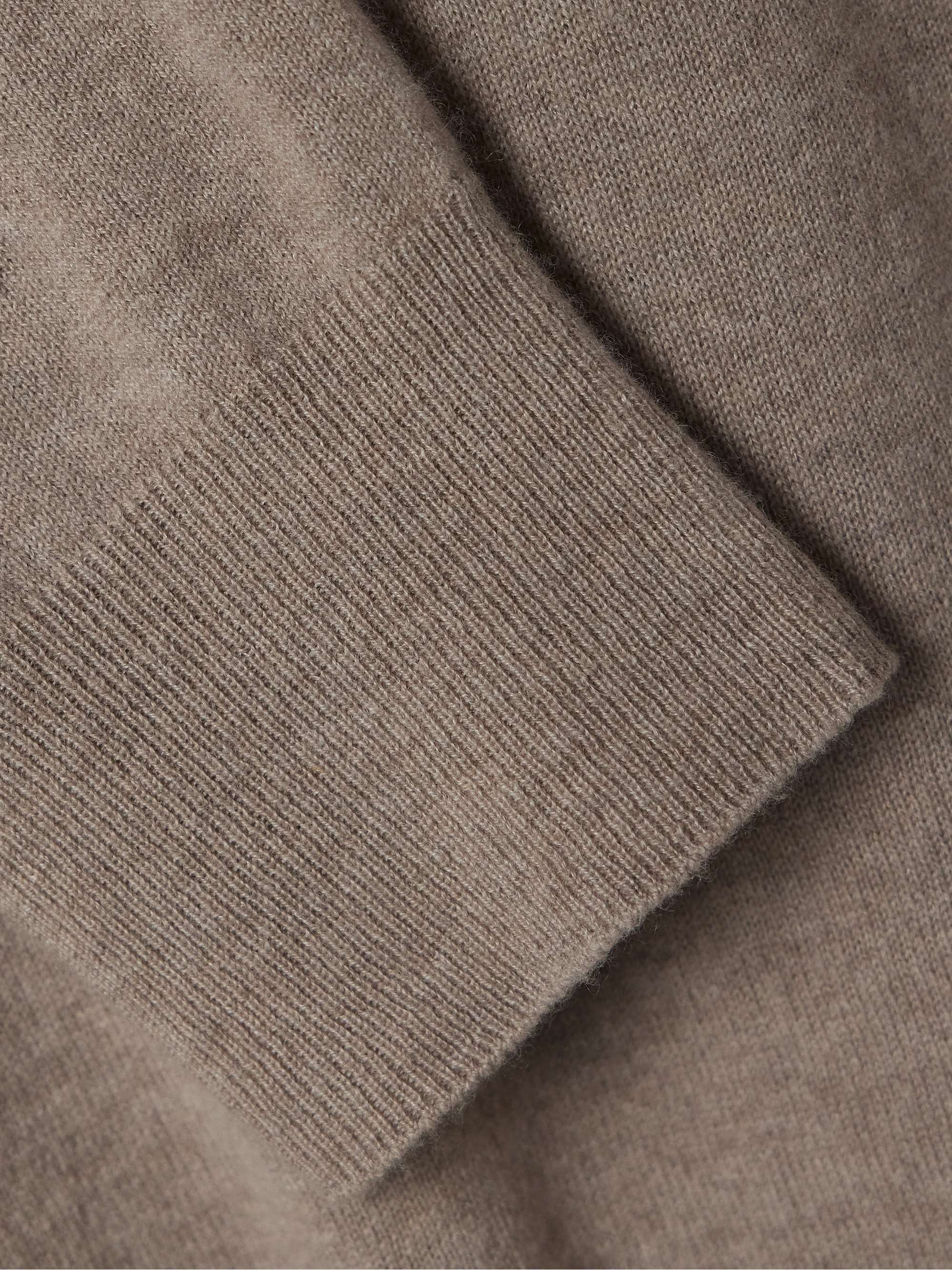 Jabari cashmere turtleneck sweater view