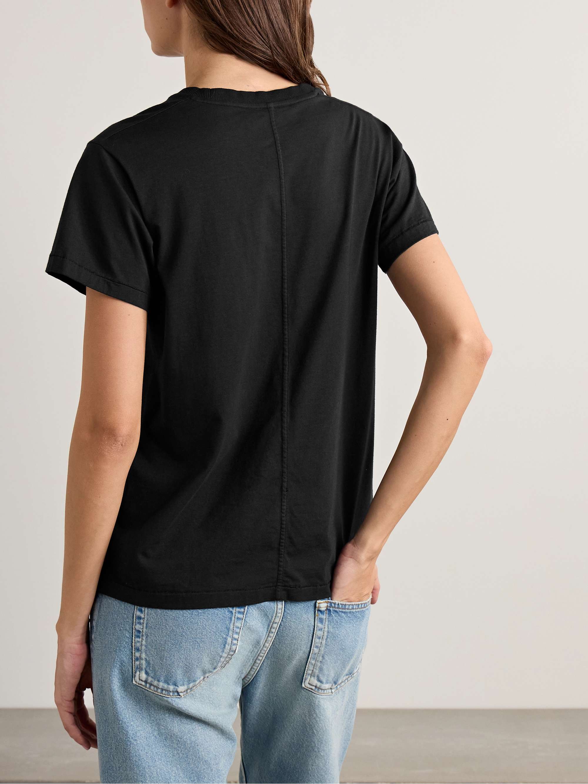 Florie cotton-jersey T-shirt view