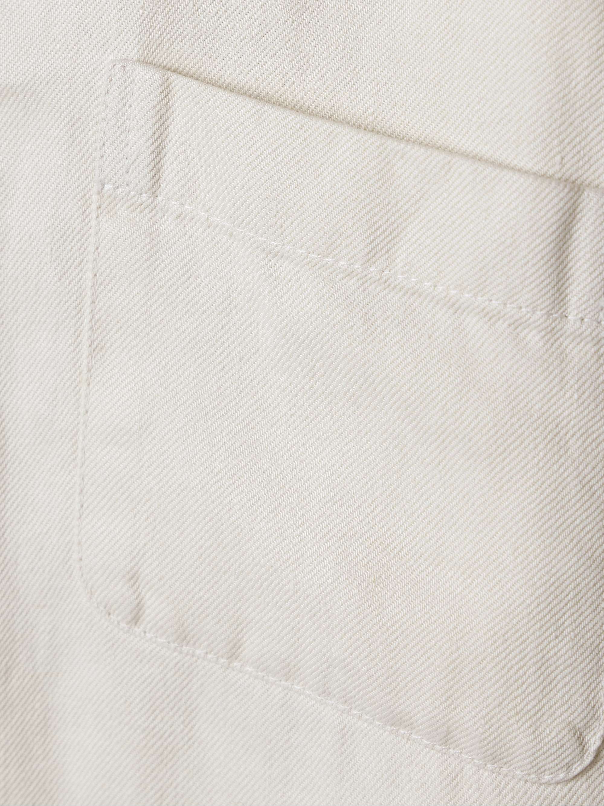Nesson linen-twill shirt view