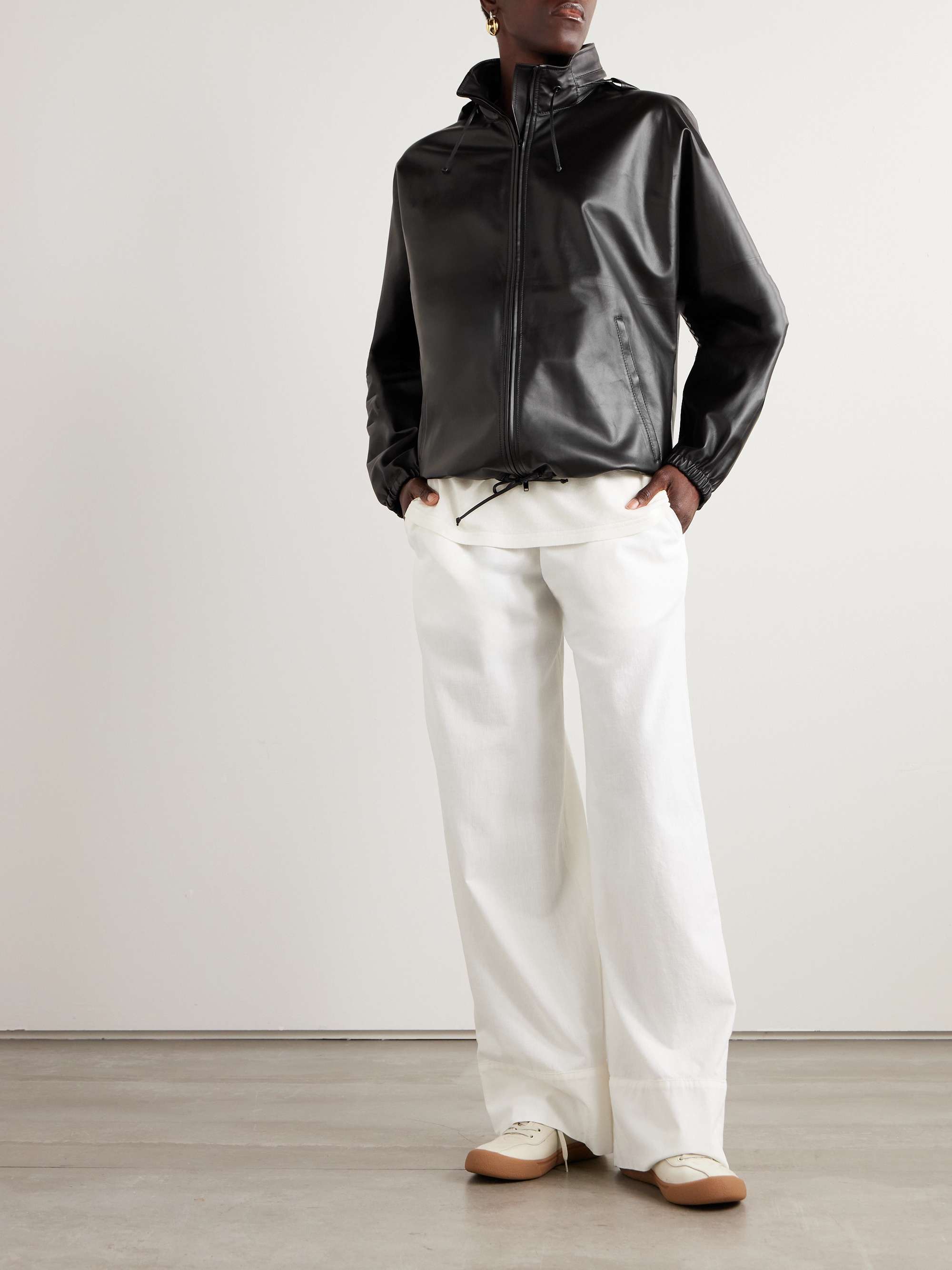 Jilly leather jacket view