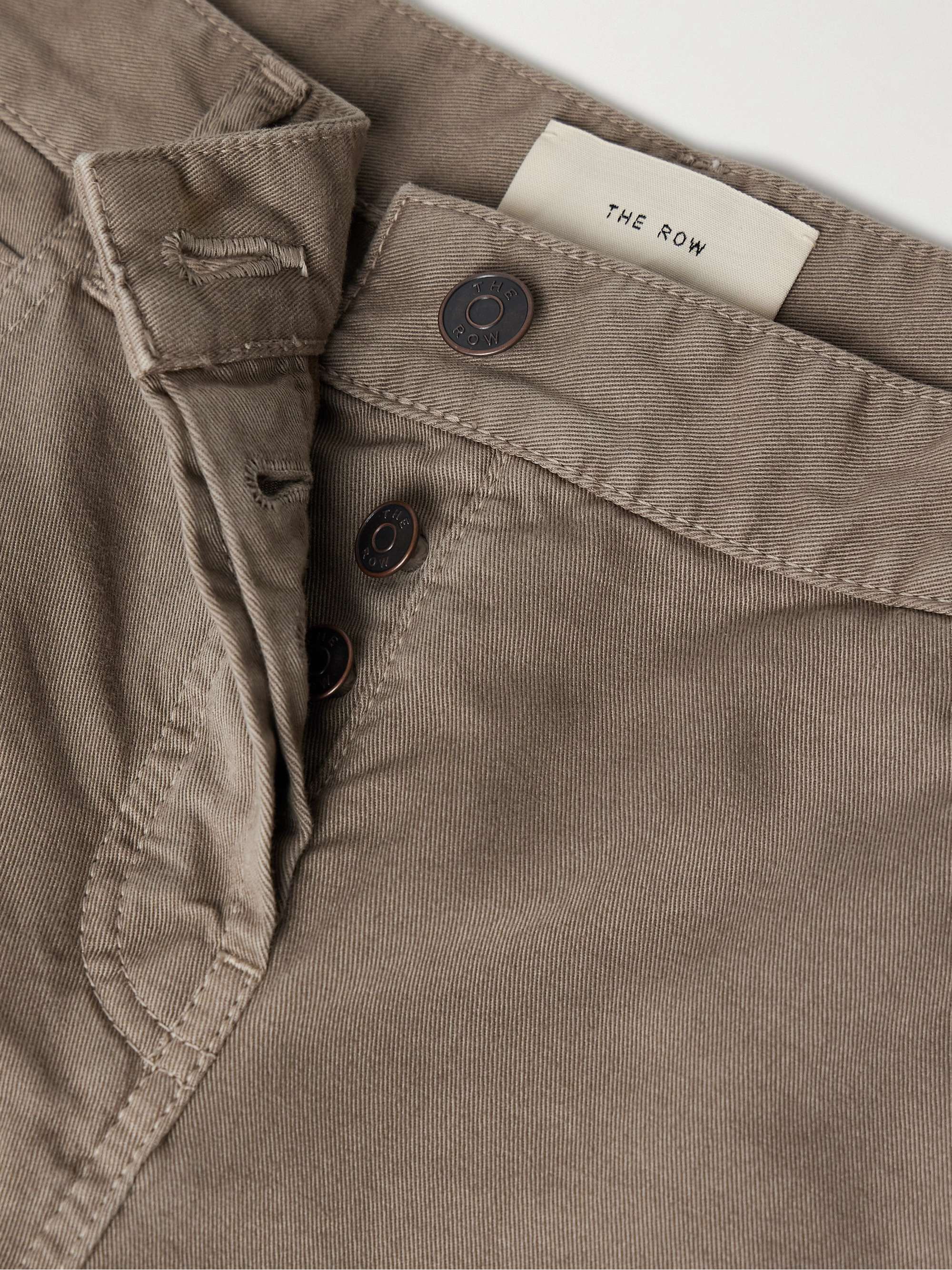 Riaco cropped low-rise straight-leg jeans view