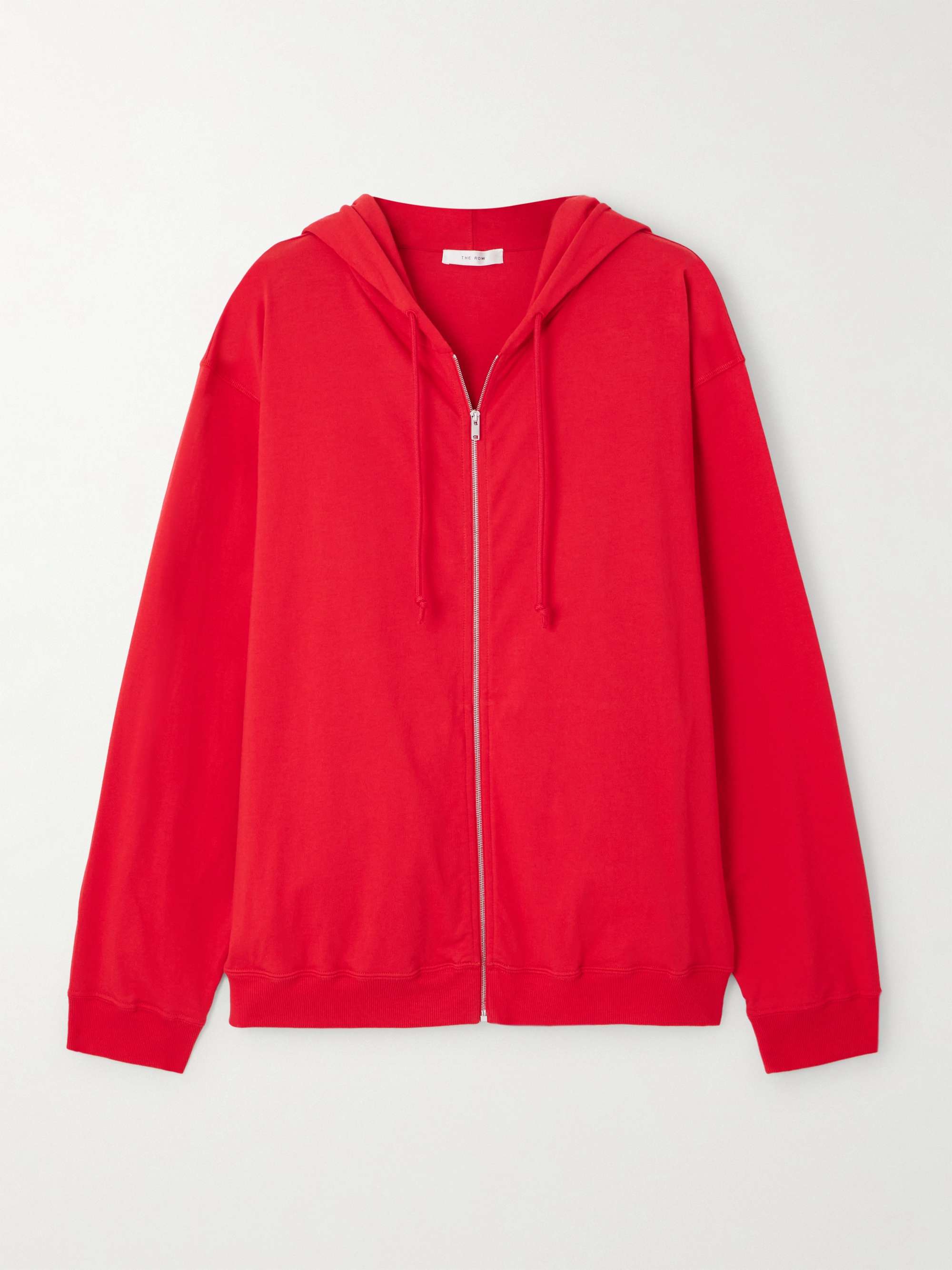 Cotton-jersey hoodie view