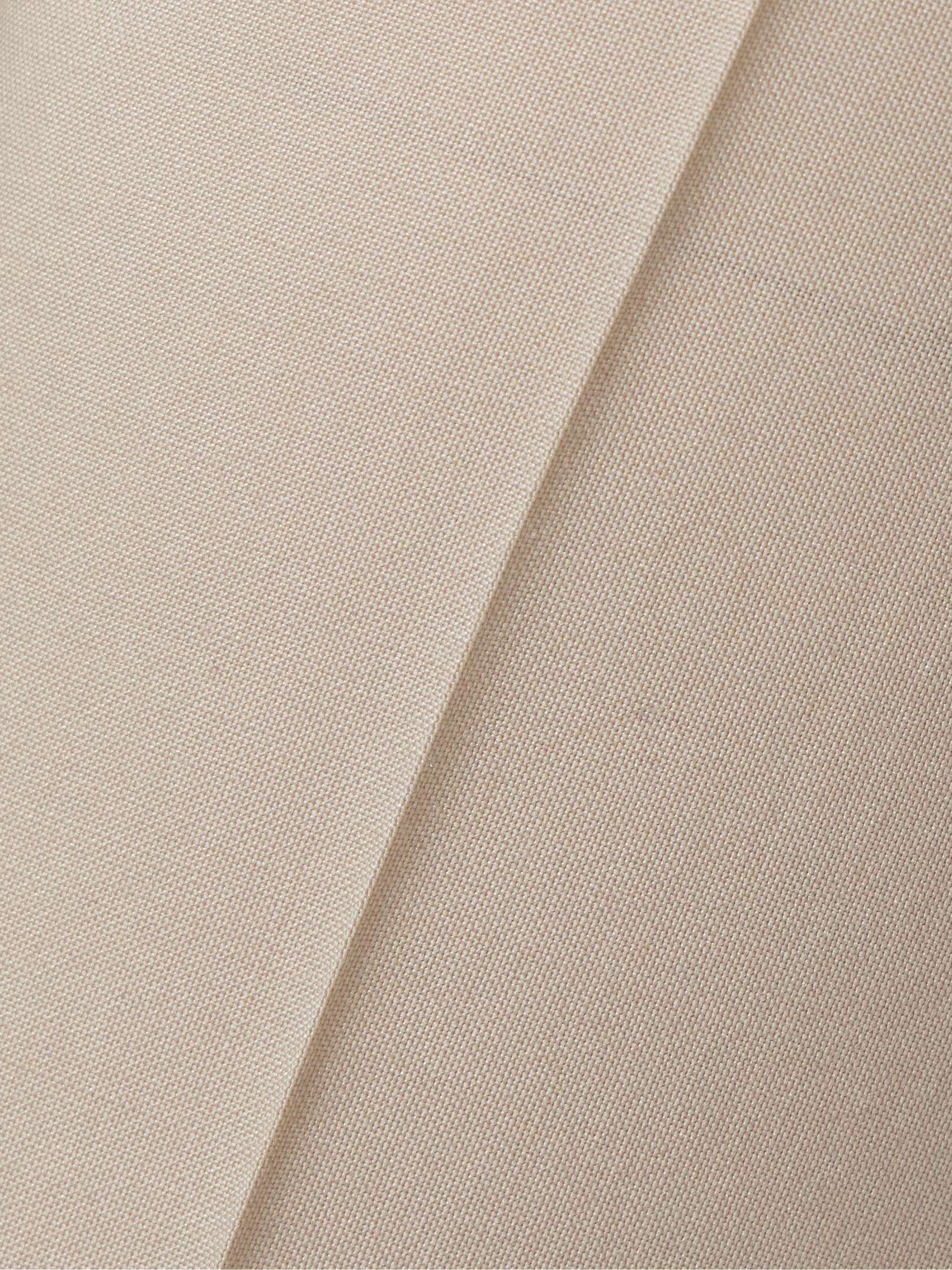 Wool, mohair and silk-blend straight-leg pants view