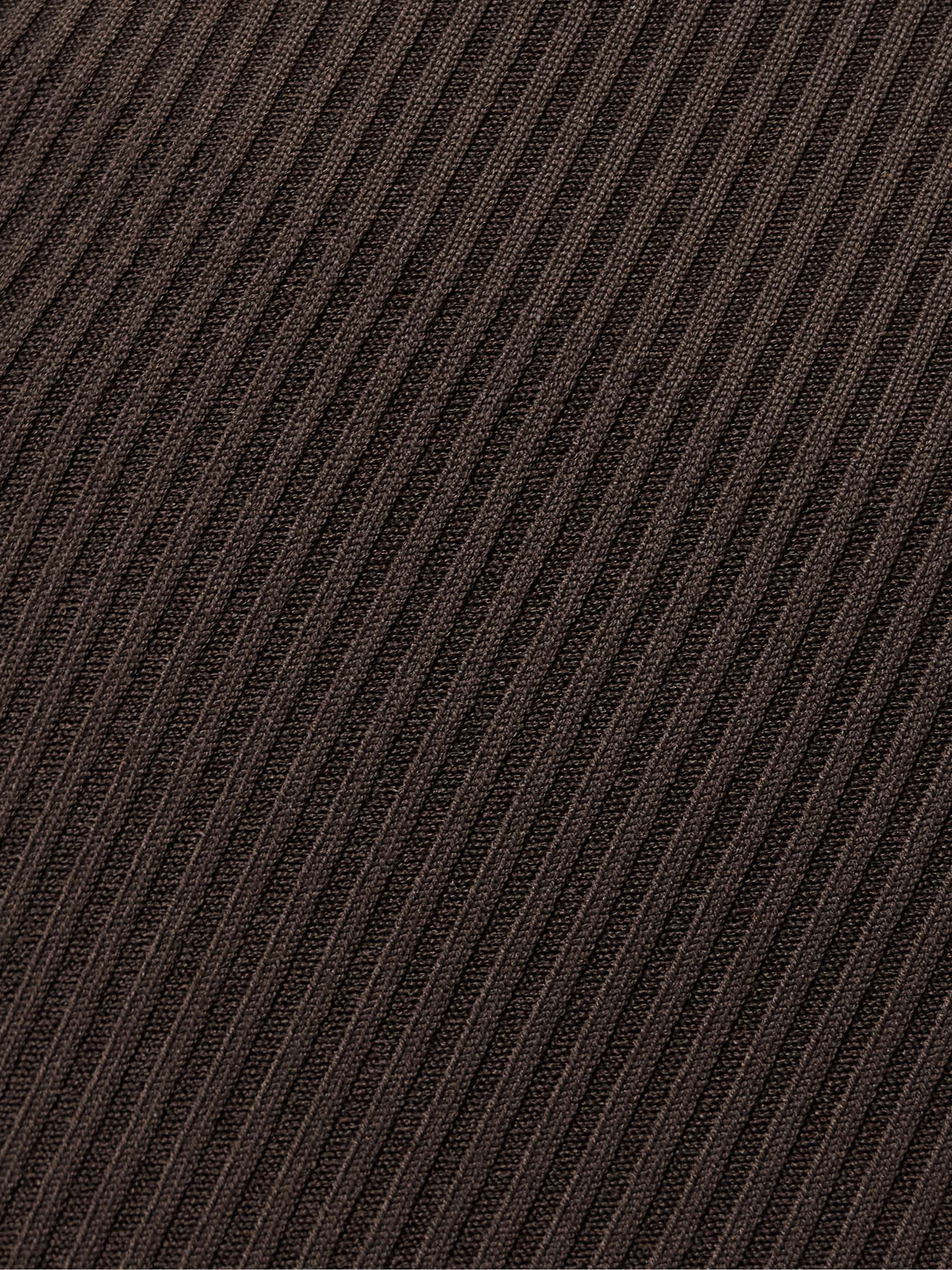 Aprile ribbed-knit maxi skirt view