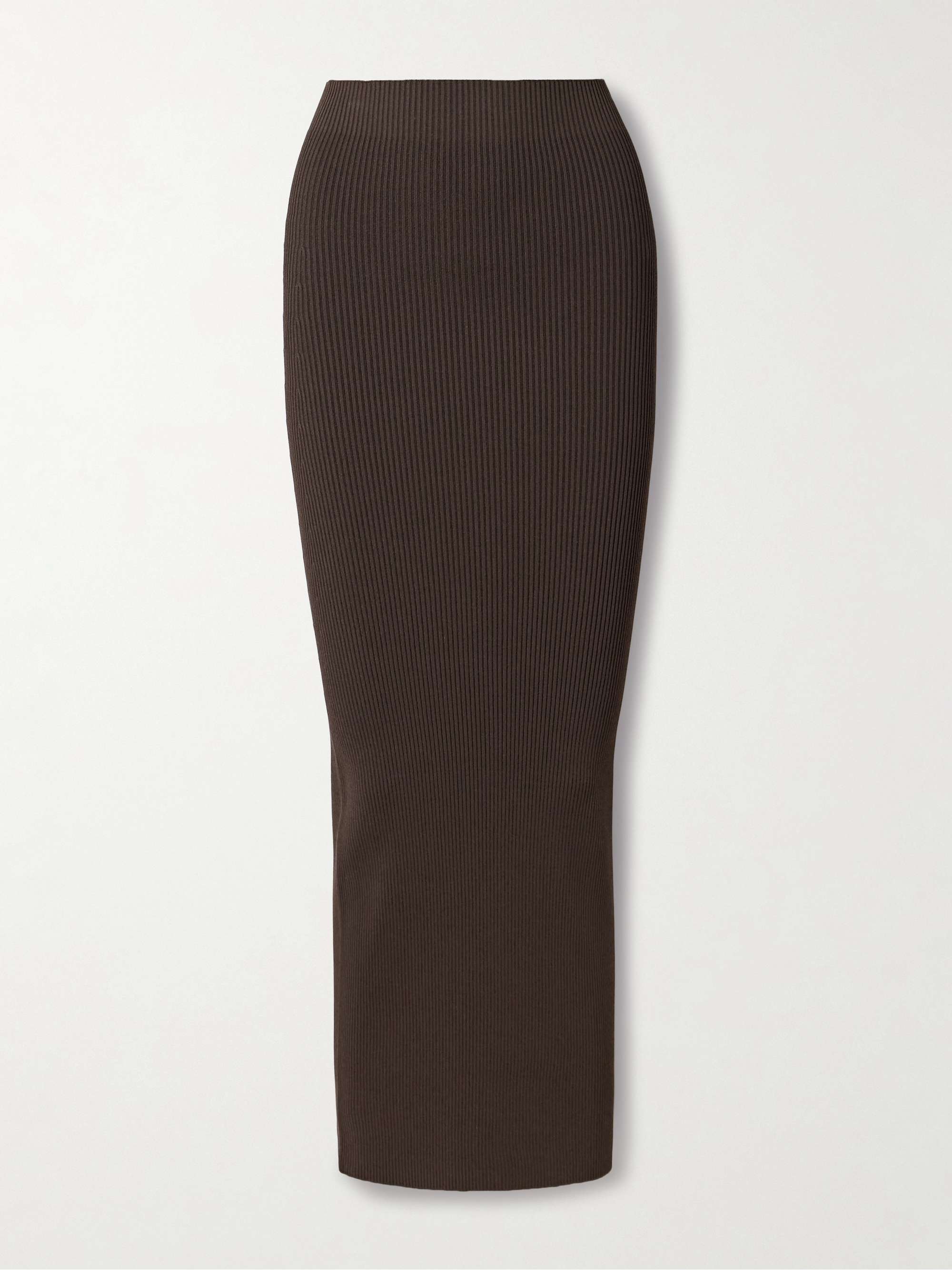 Aprile ribbed-knit maxi skirt view