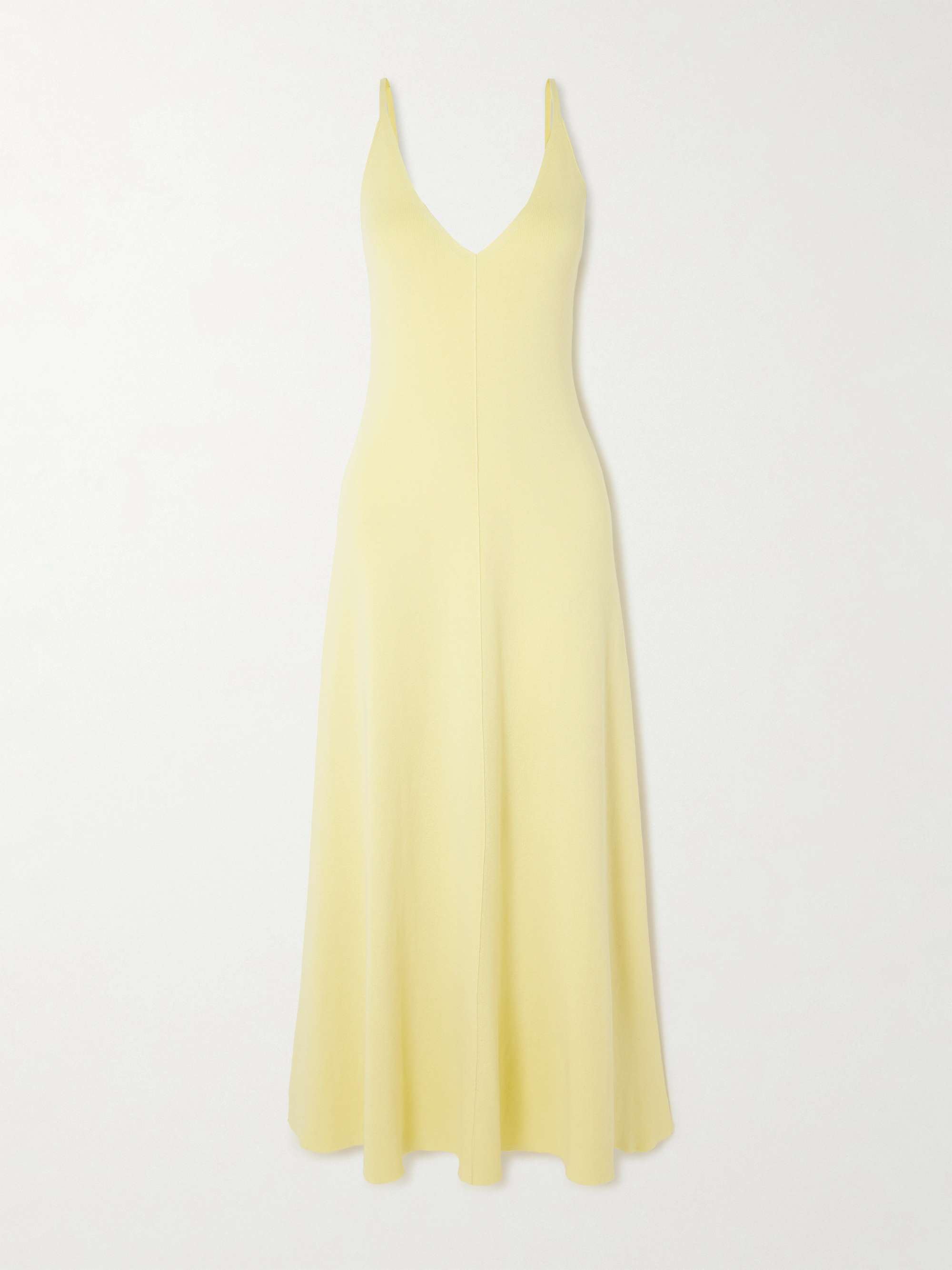Clarbeston cotton, silk and cashmere-blend maxi dress view