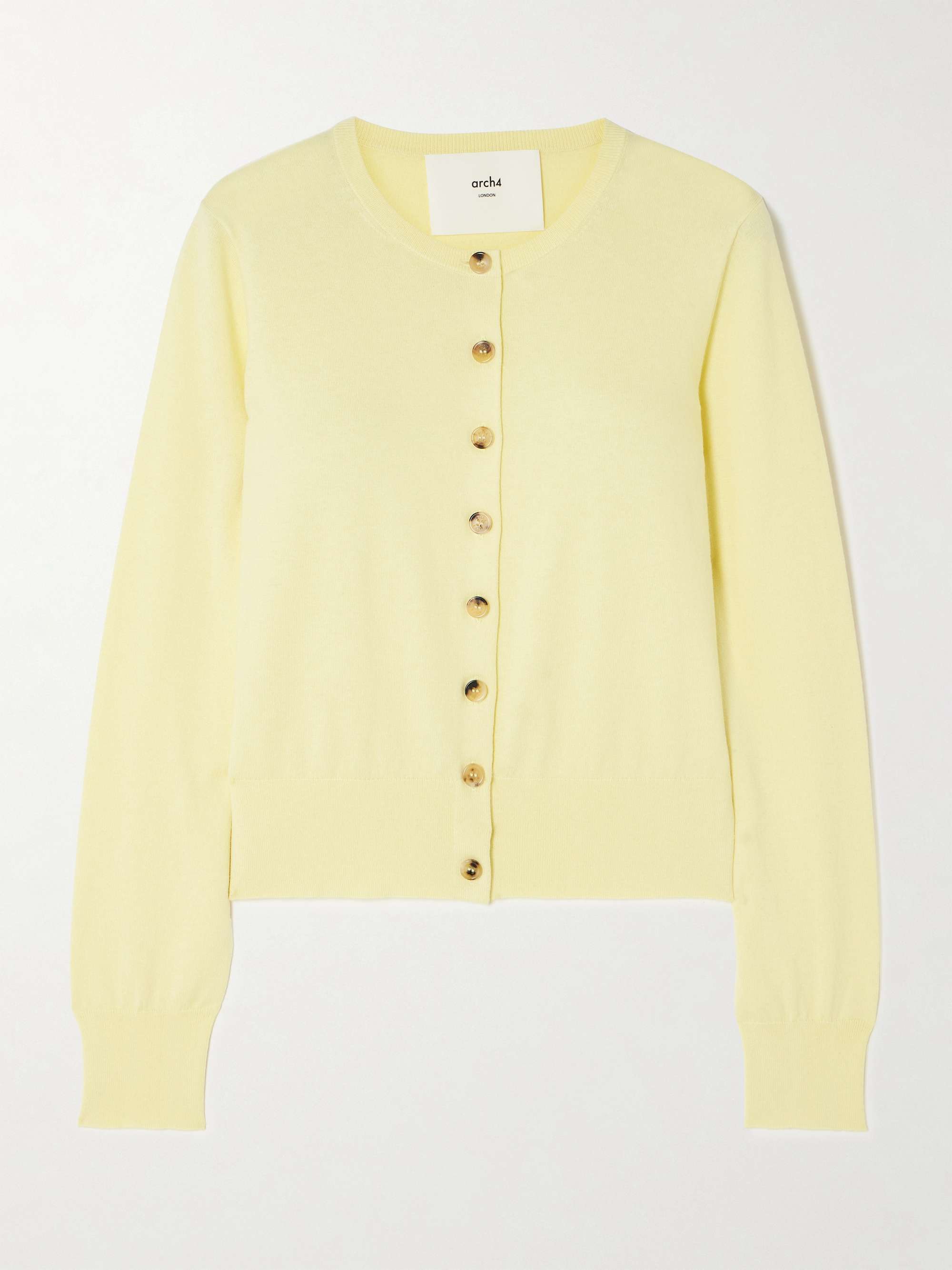 Marloes cotton, silk and cashmere-blend cardigan view