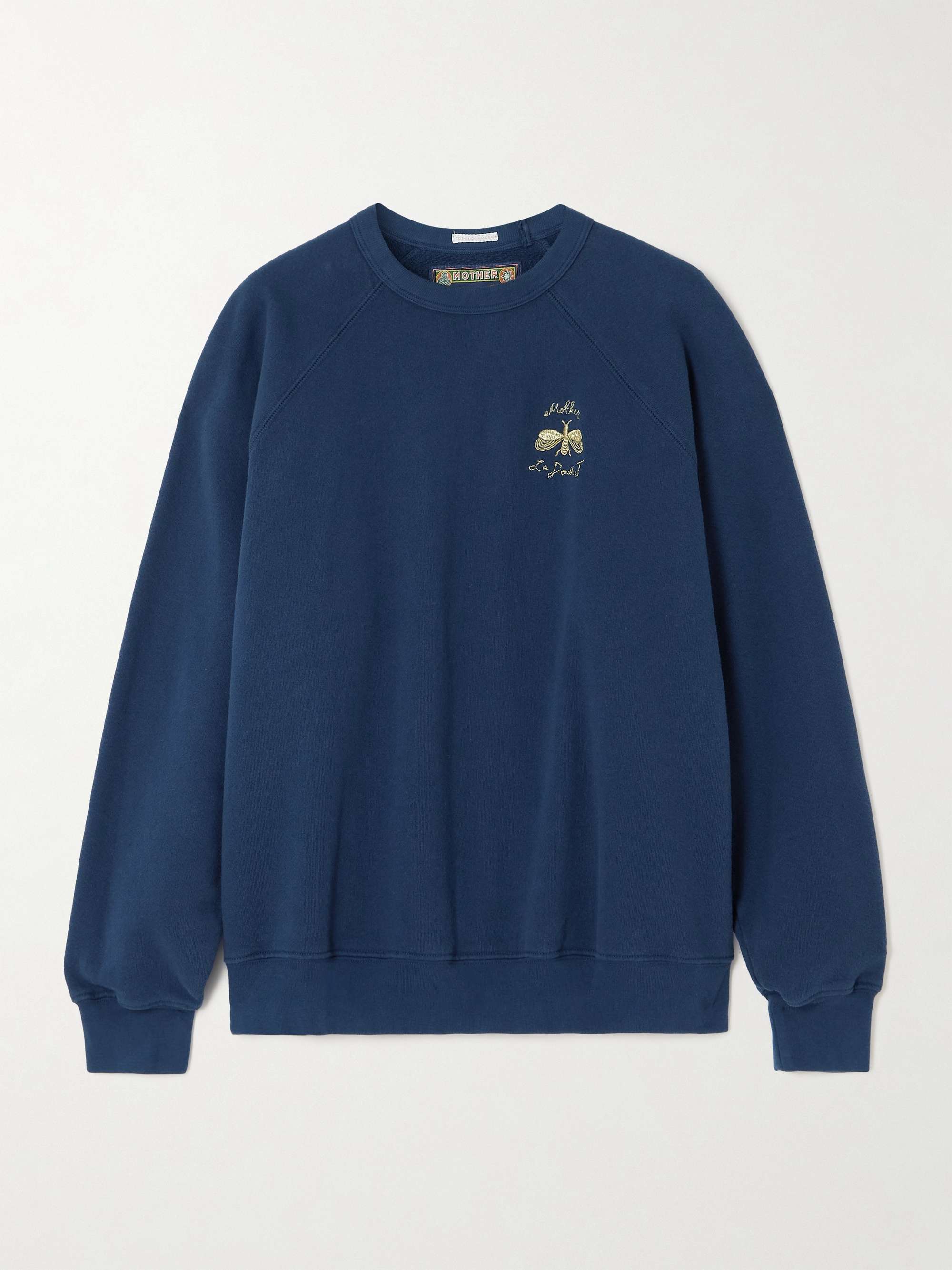 + La DoubleJ The Biggie Concert embroidered cotton-jersey sweatshirt view