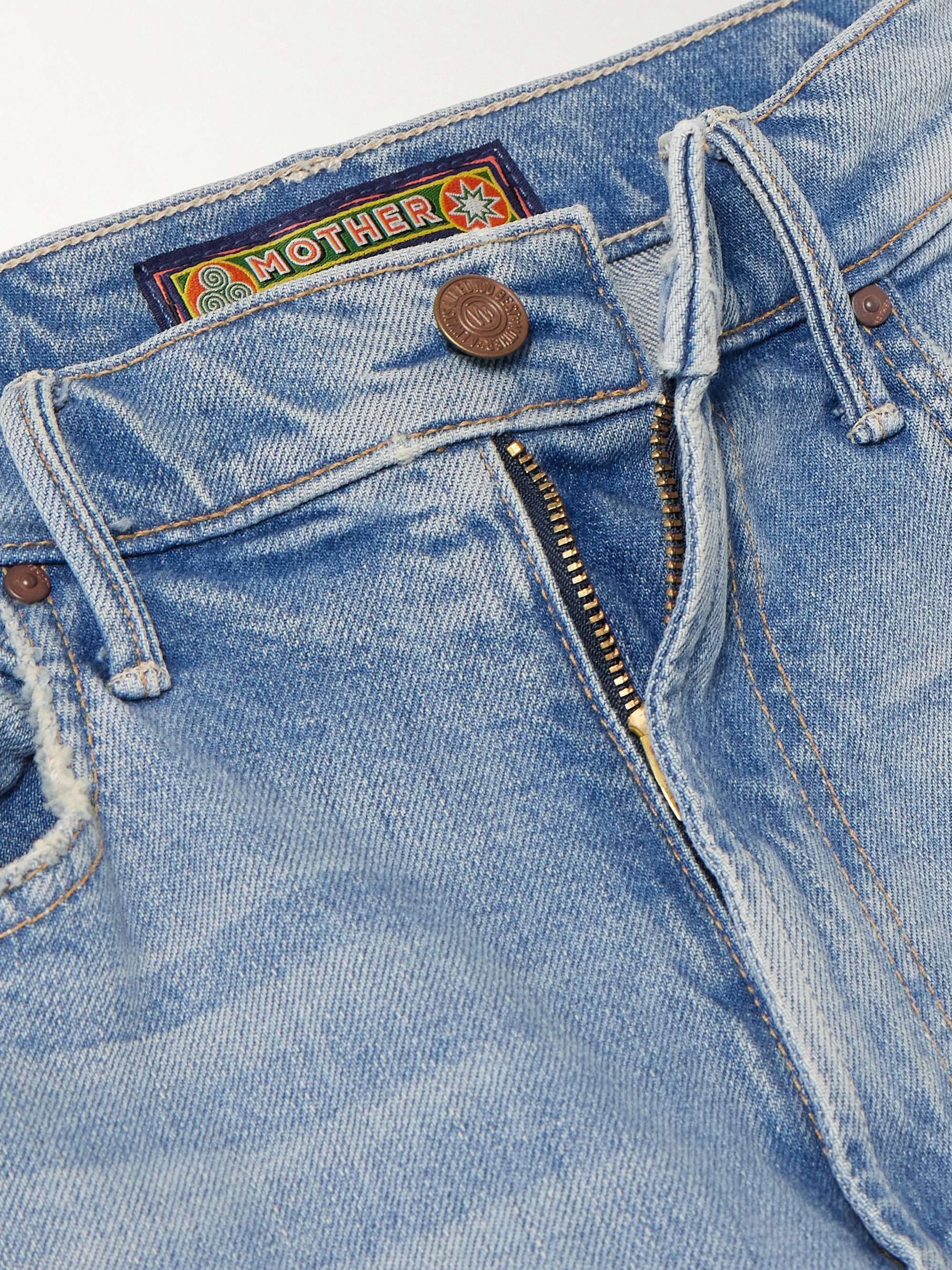 + La DoubleJ The Maven Sneak embroidered high-rise straight-leg jeans view