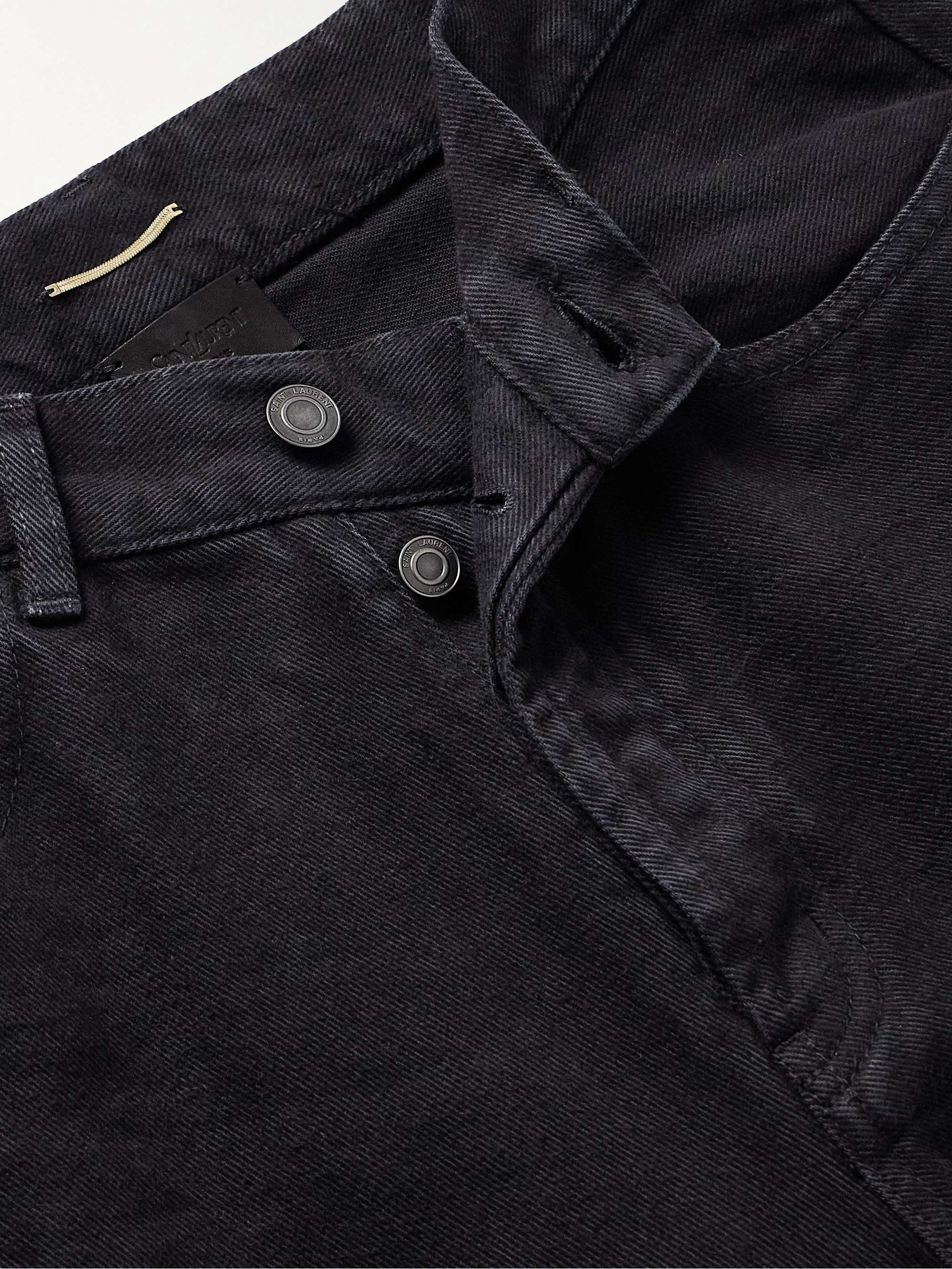 High-rise jeans view