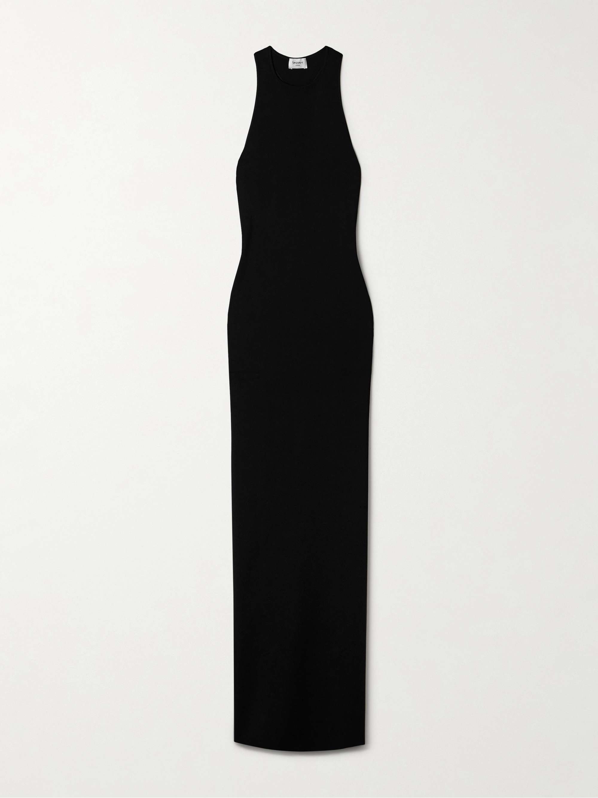 Stretch-knit maxi dress view