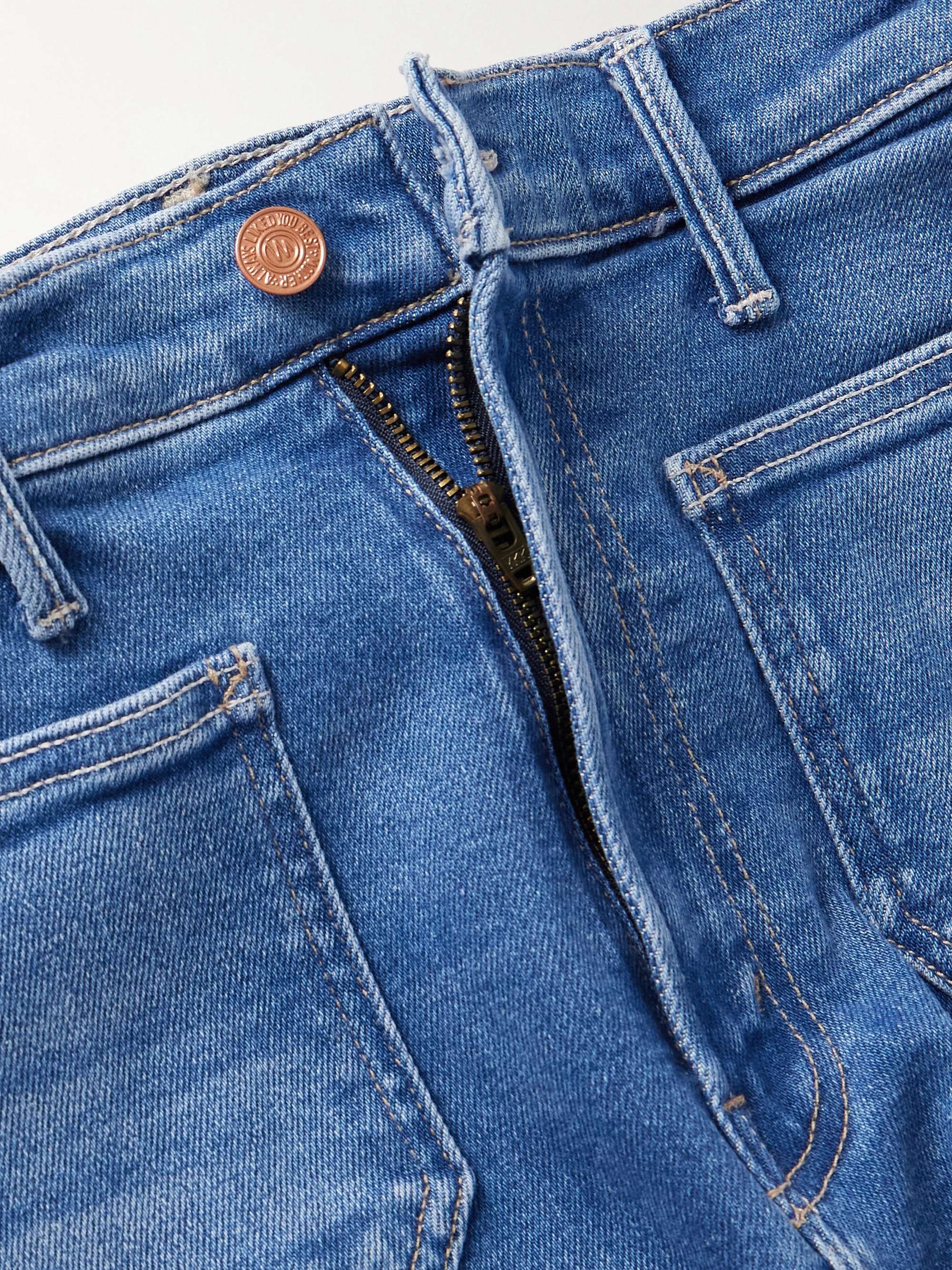 The Hustler Roller high-rise wide-leg jeans view
