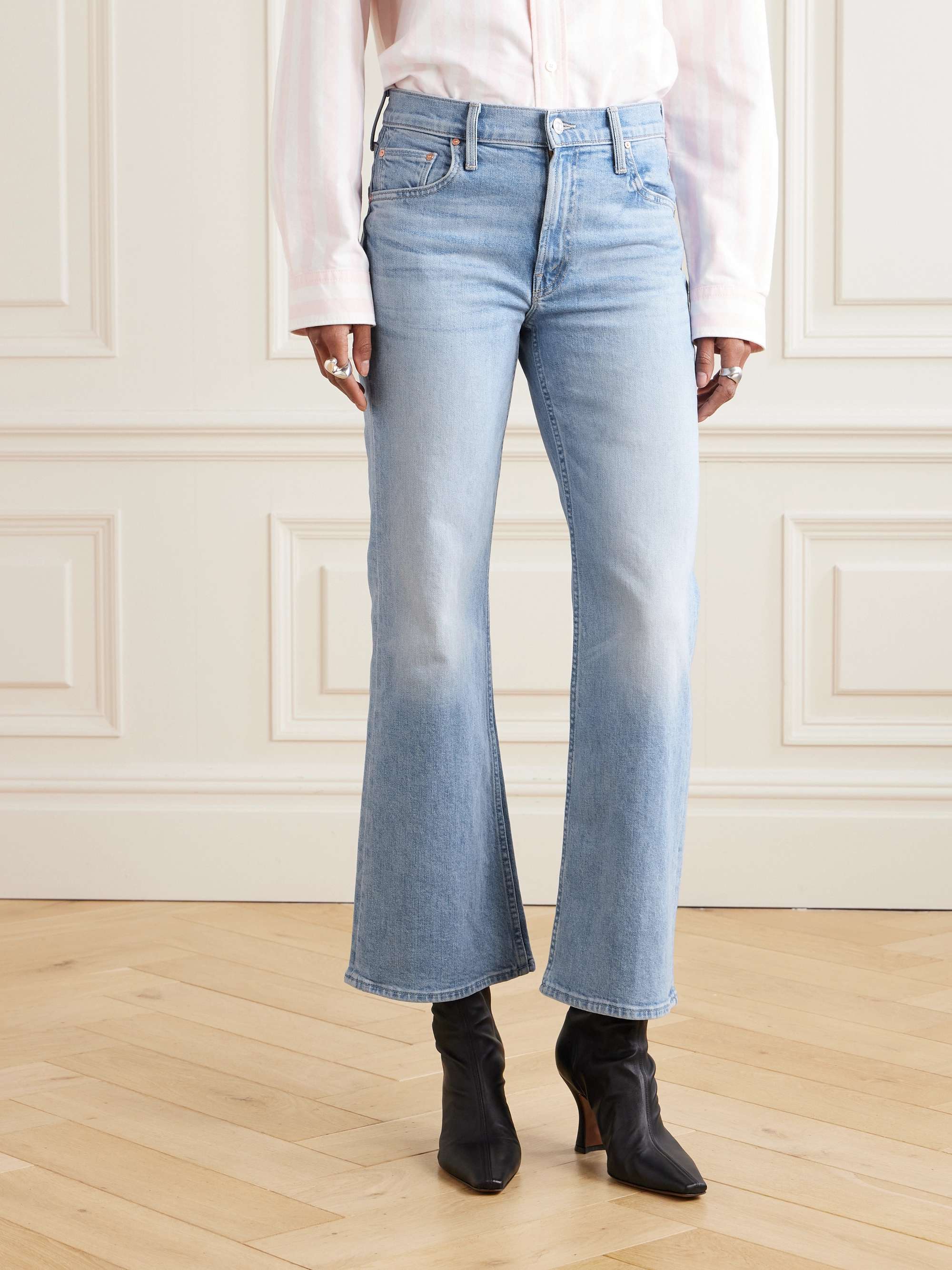 Bookie Flood high-rise bootcut jeans view