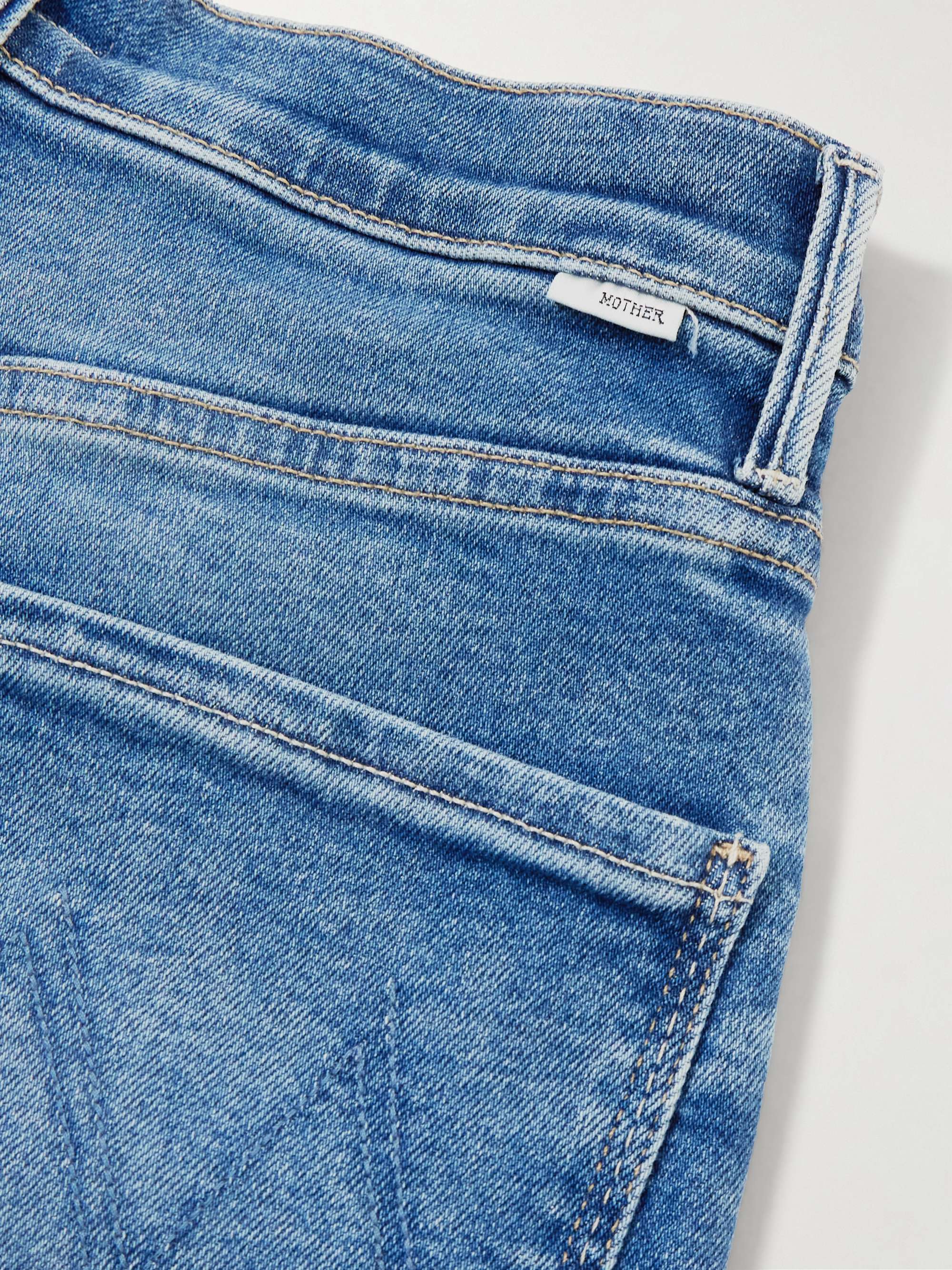 The Maven Ankle Fray high-rise flared jeans view