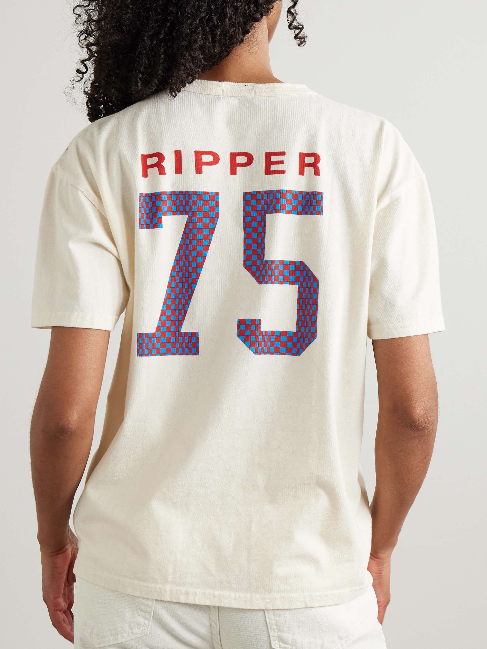 The Sleep-Over printed cotton-blend jersey T-shirt view