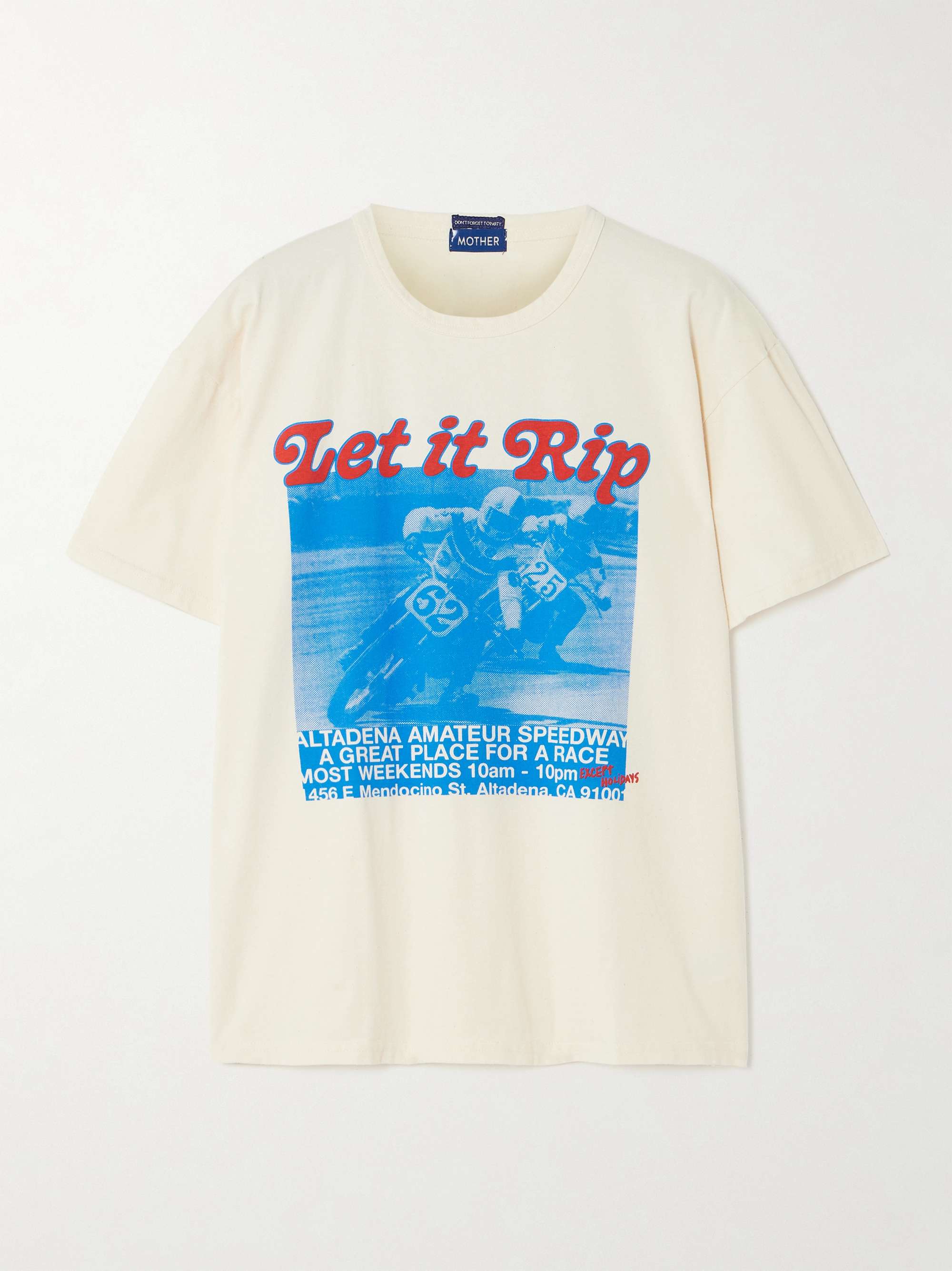 The Sleep-Over printed cotton-blend jersey T-shirt view