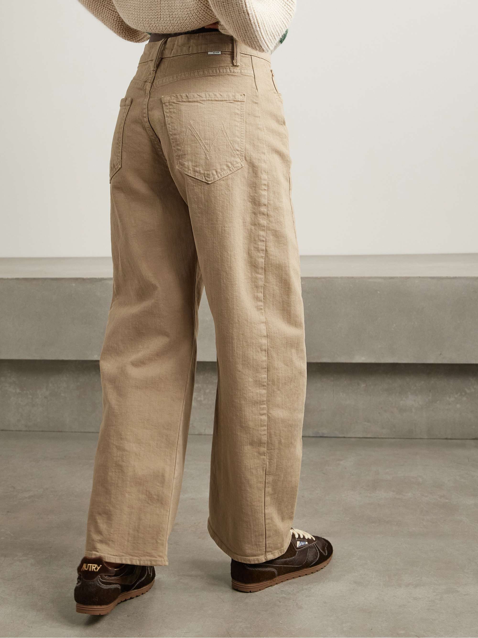 The Half Pipe Flood high-rise barrel-leg jeans view