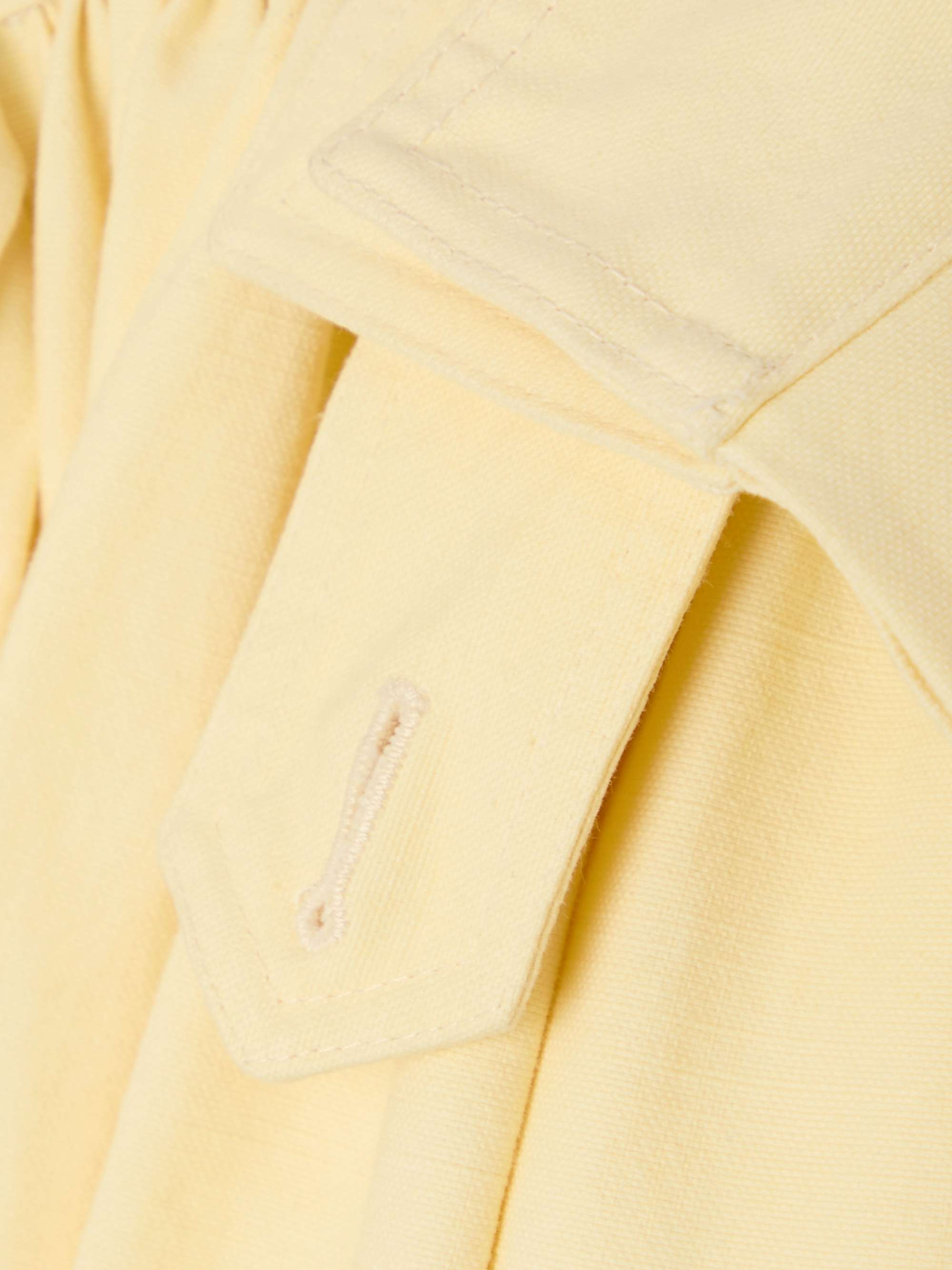 Gathered cotton jacket view