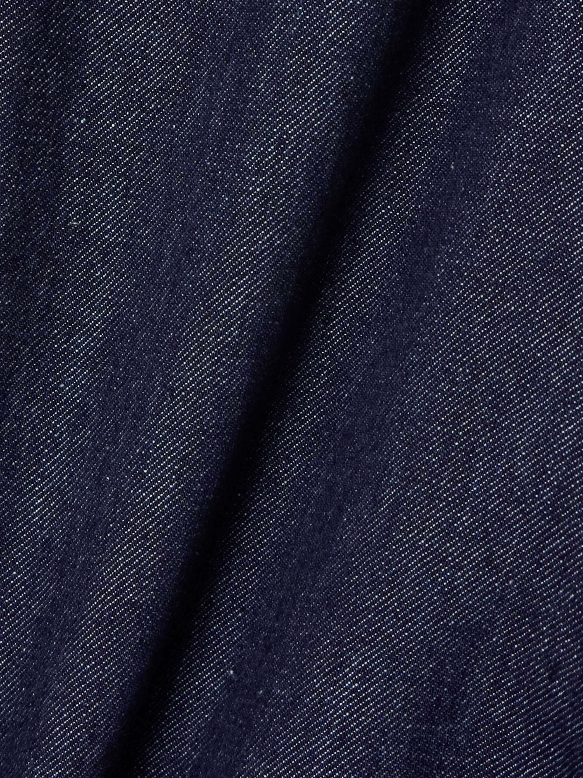 Pila pleated denim shorts view