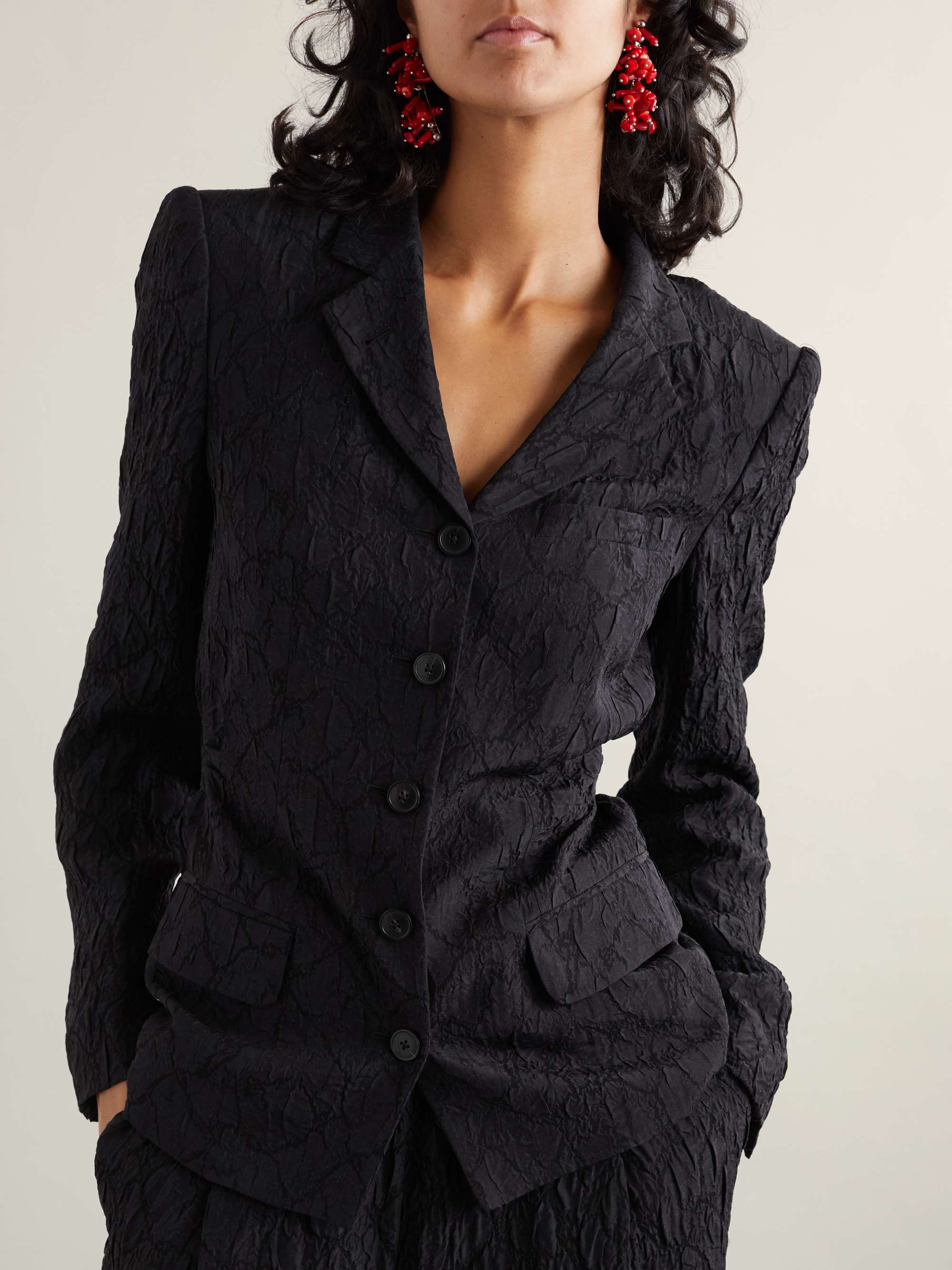 Billy jacquard blazer view