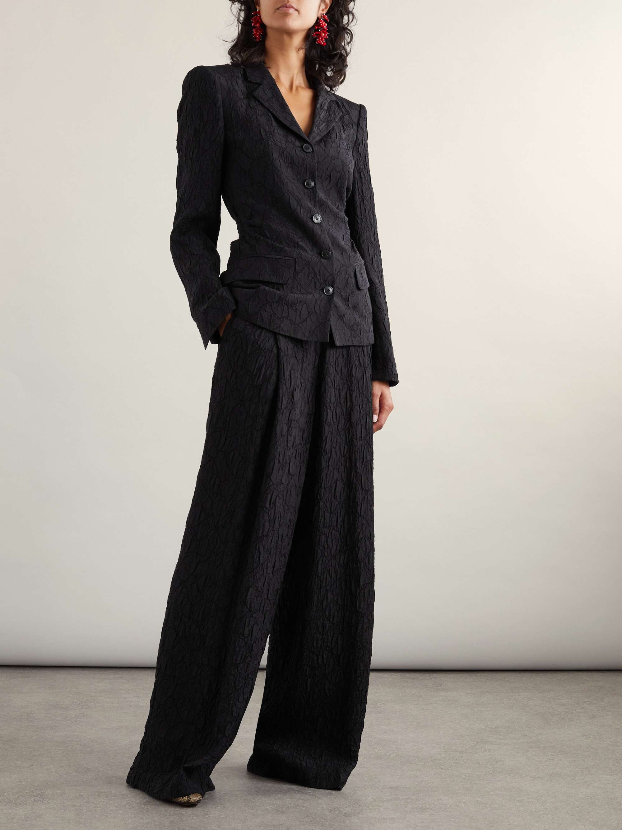 Billy jacquard blazer view