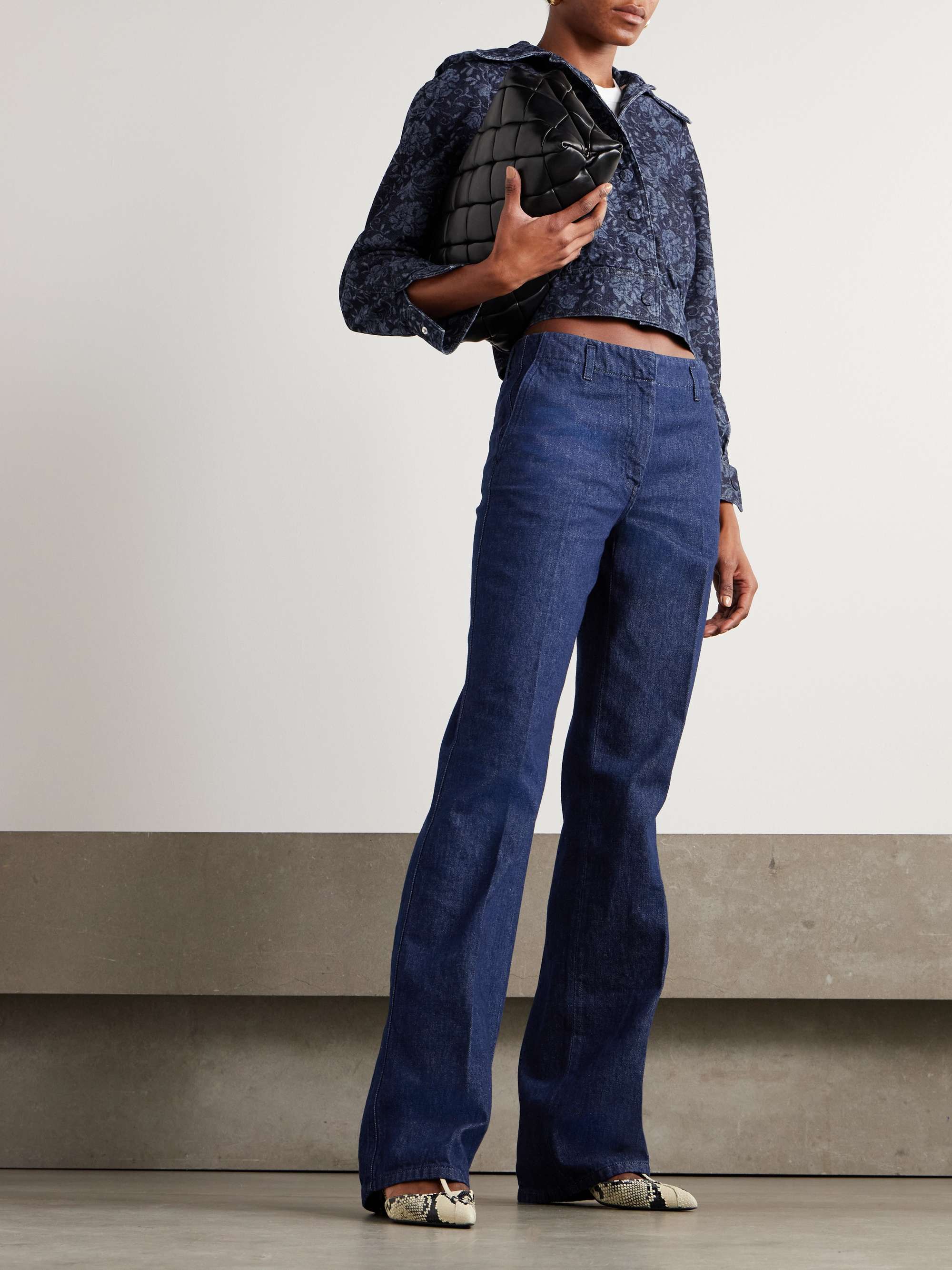 Low-rise slim-leg jeans view