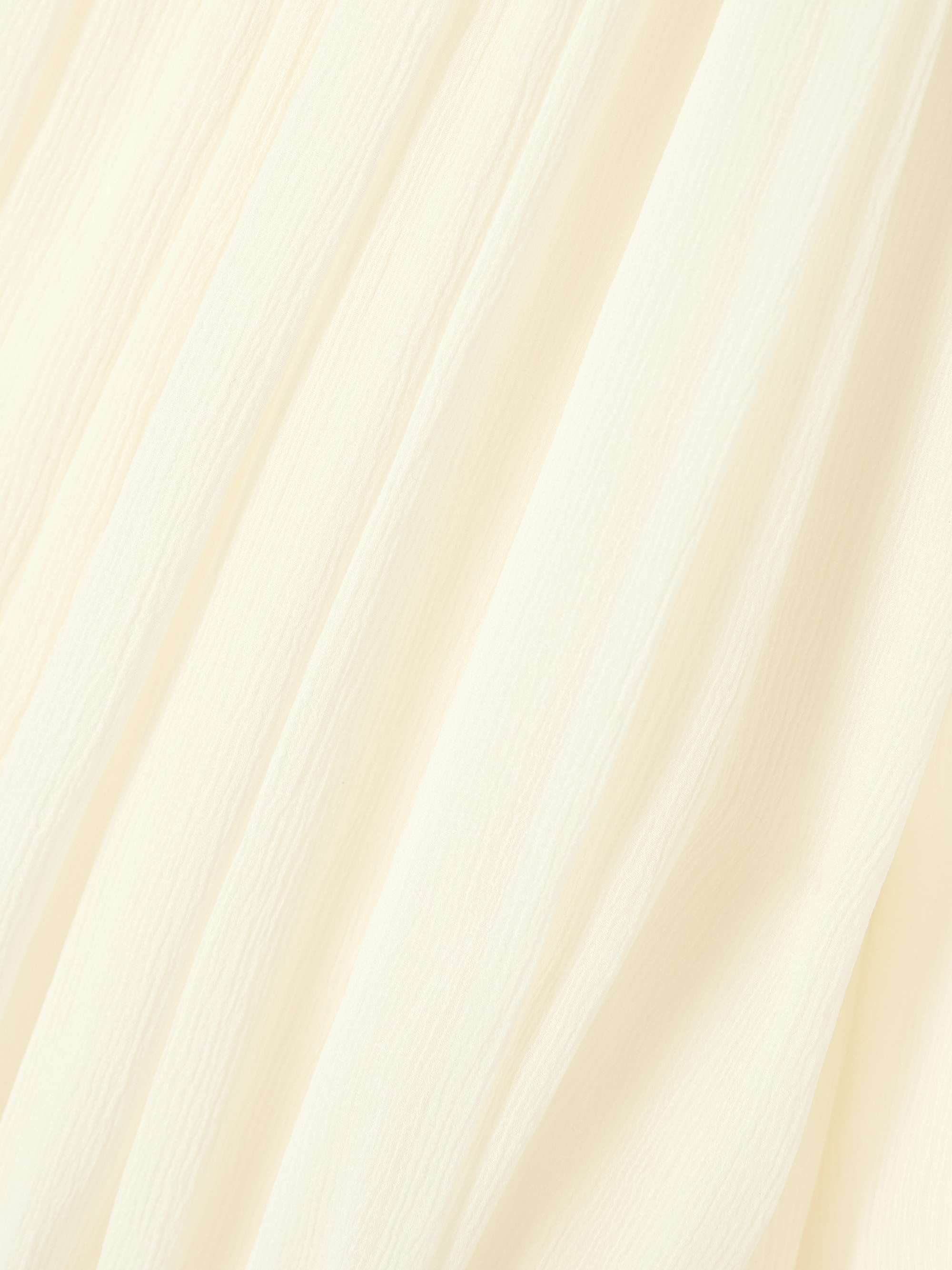 Open-back gathered silk-crepon blouse view