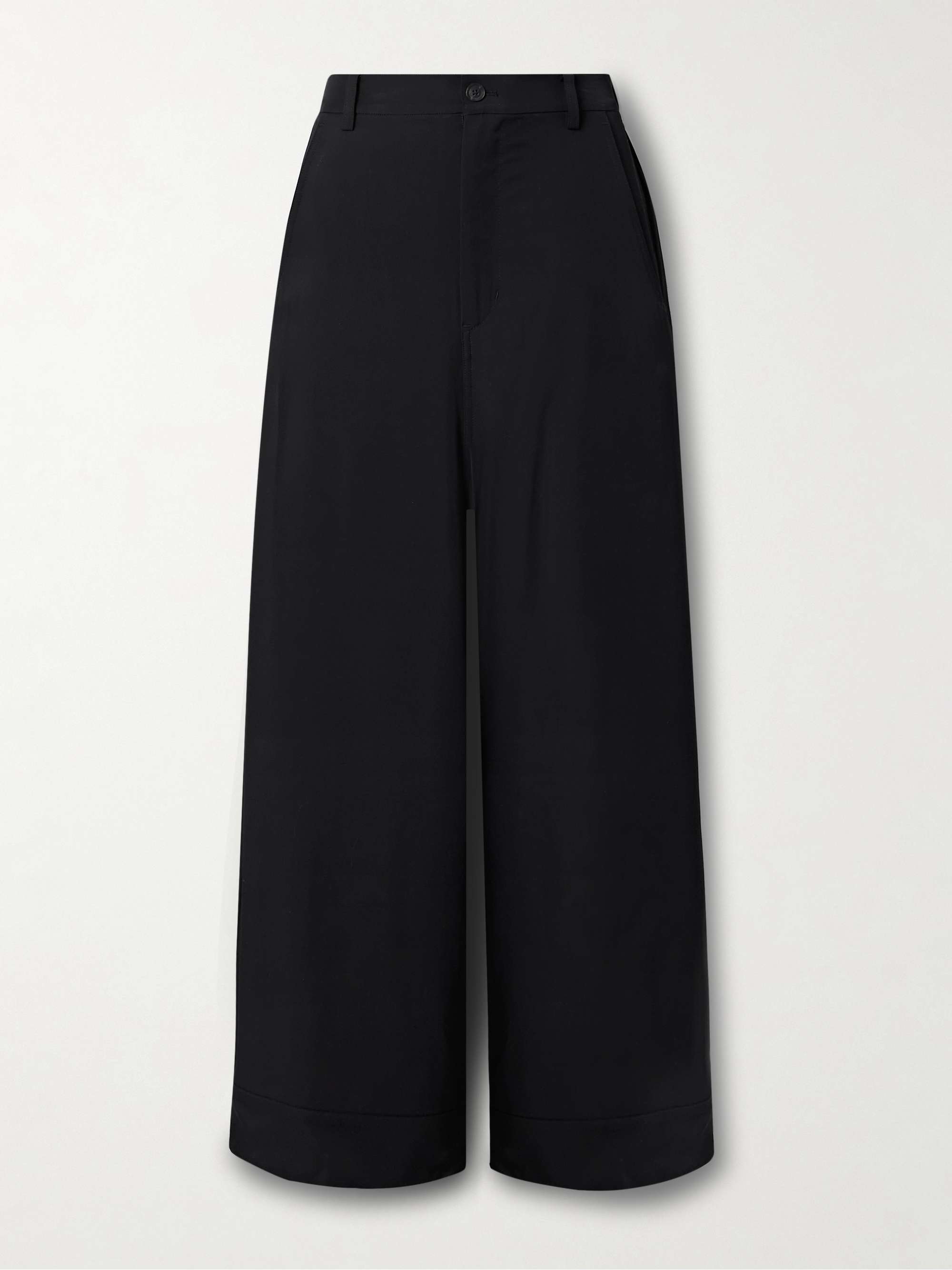 + Y-3 twill wide-leg pants view