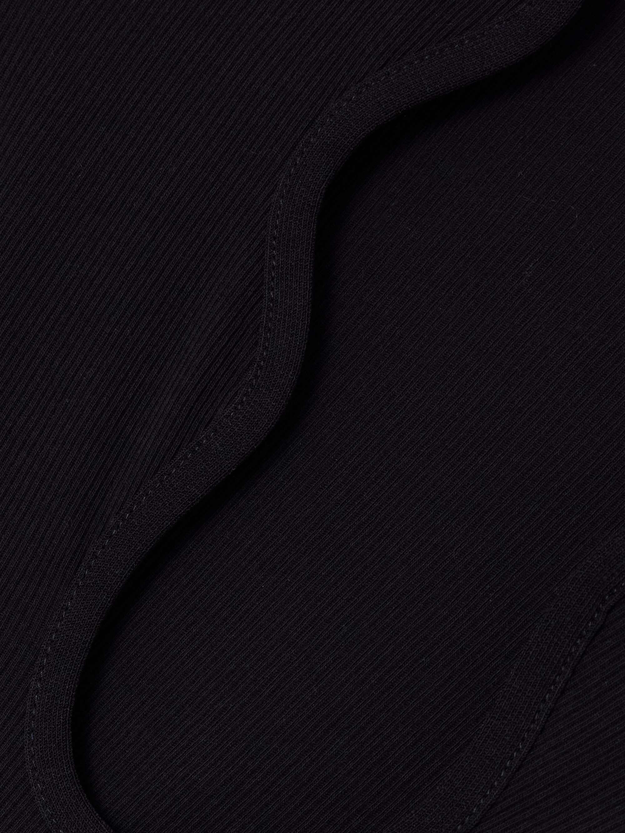 Ribbed cotton tank view