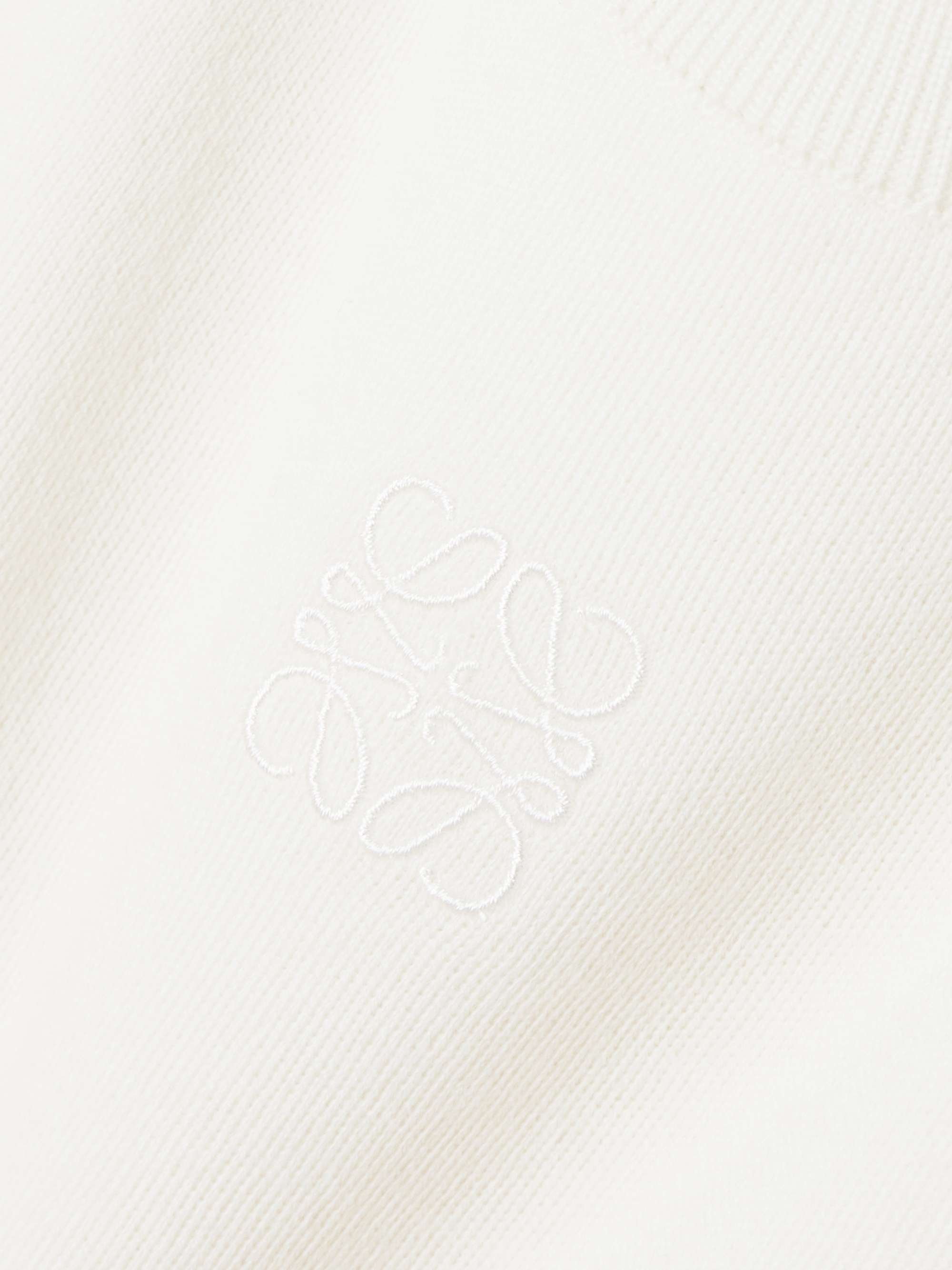 Layered wool-jersey top view