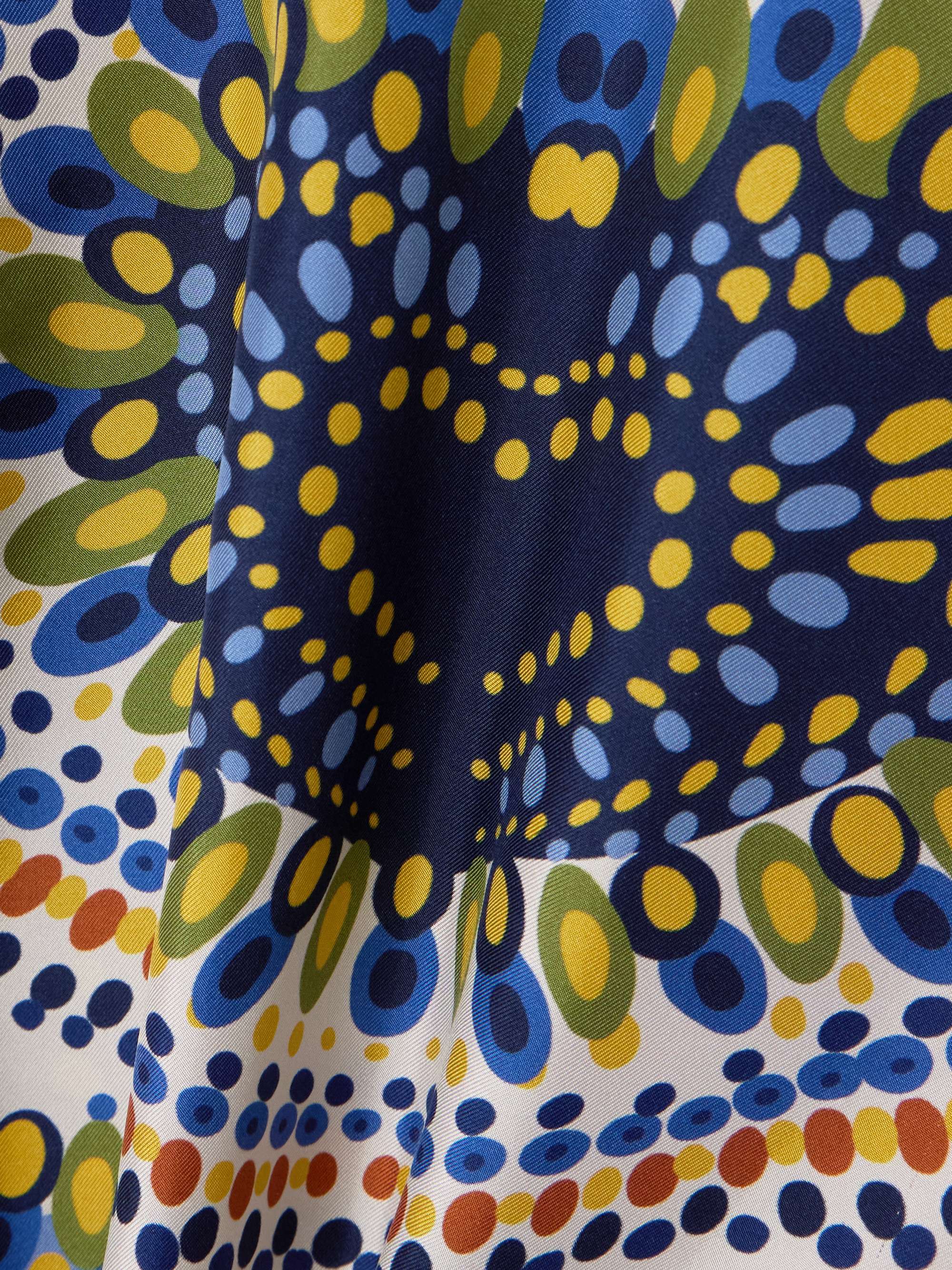Supreme Swing printed silk-twill mini dress view