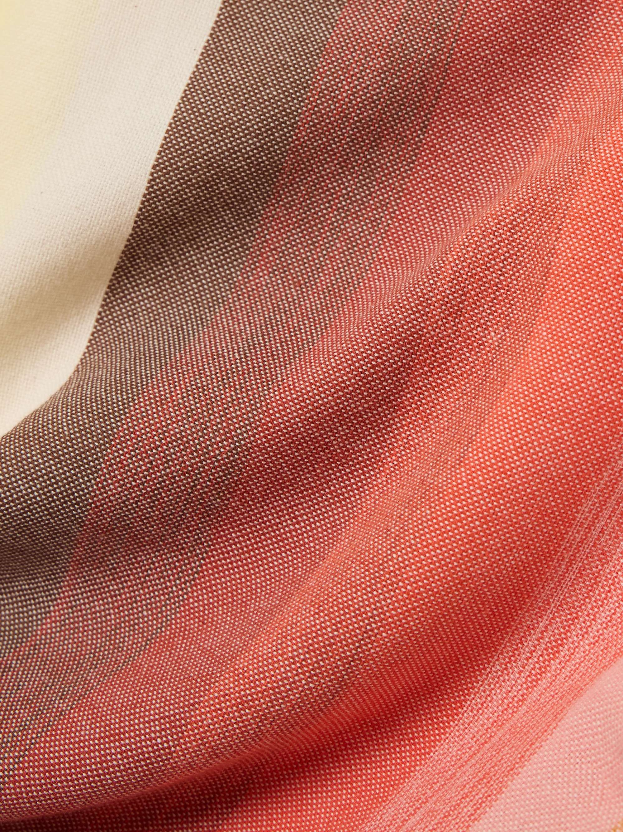 Striped cotton tunic view