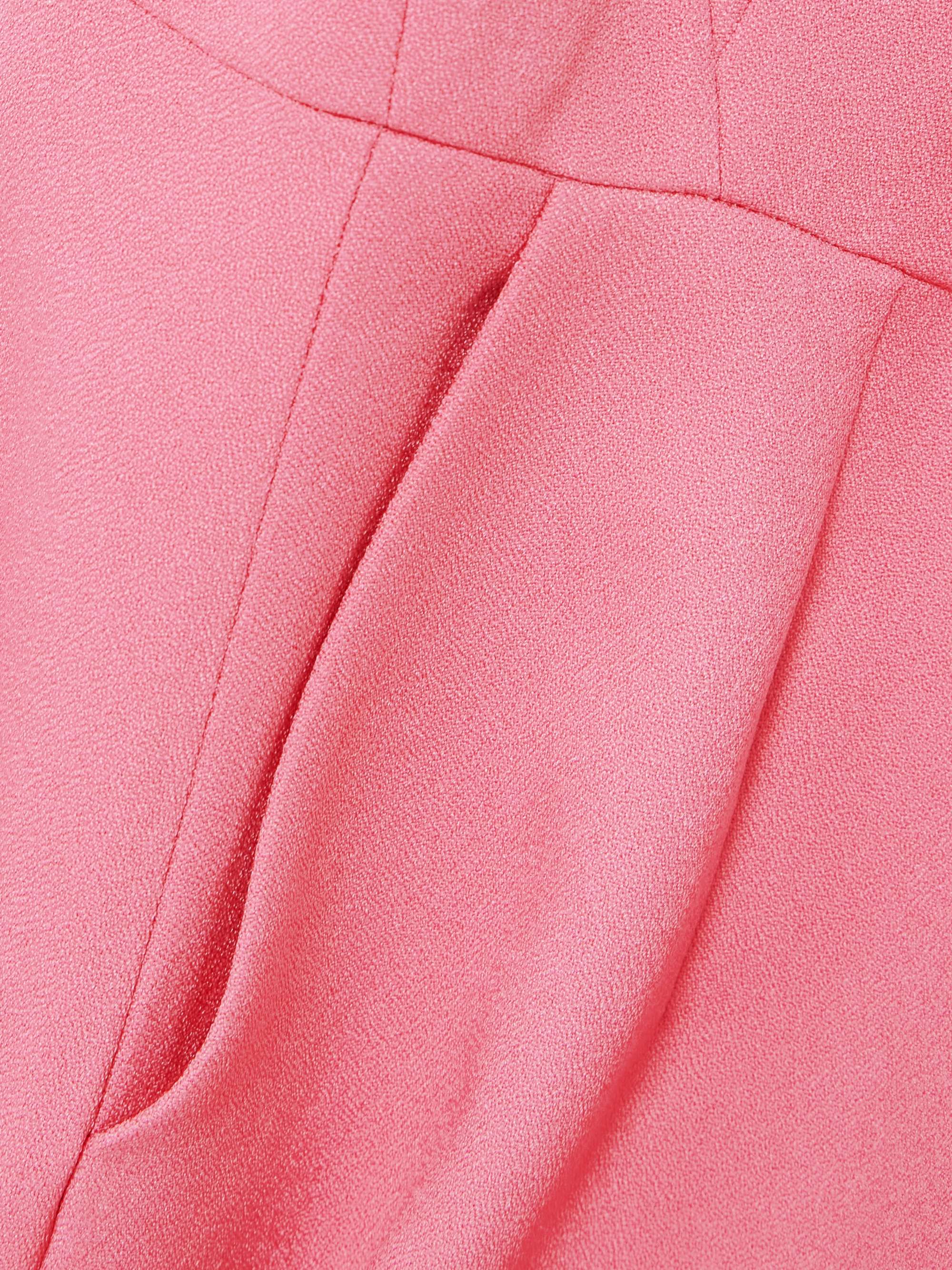Juulia asymmetric crepe gown view