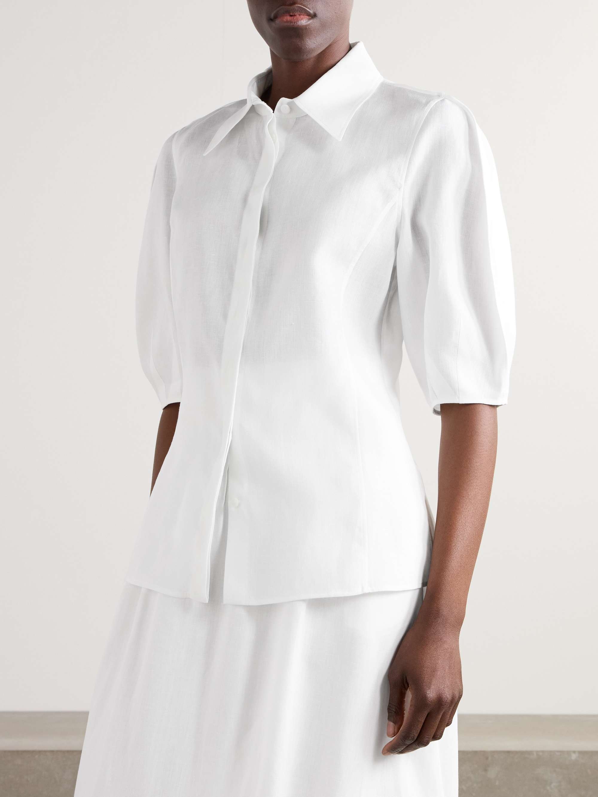 Sansi linen shirt view