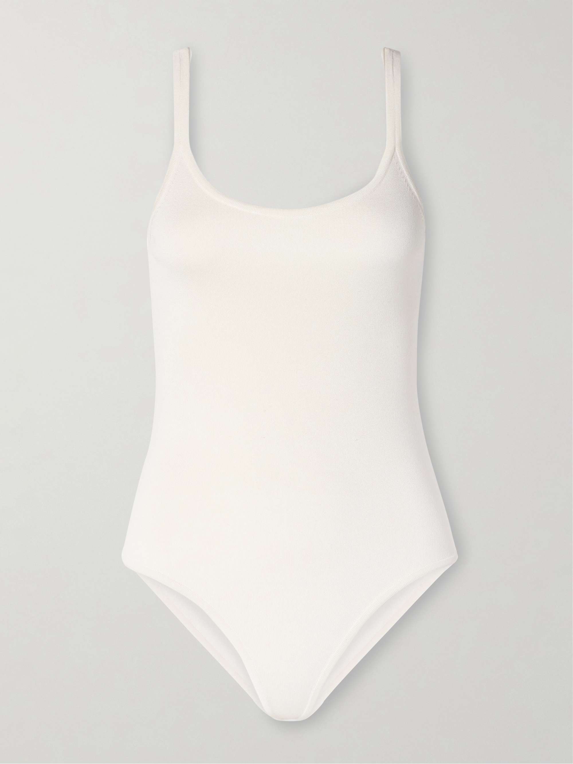 Anjea silk bodysuit view