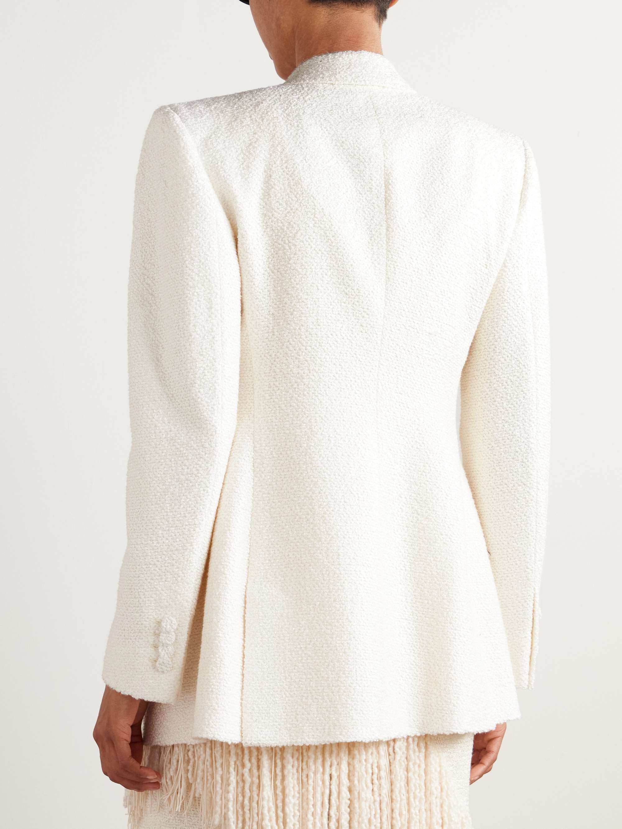 Mairi silk-bouclé blazer view