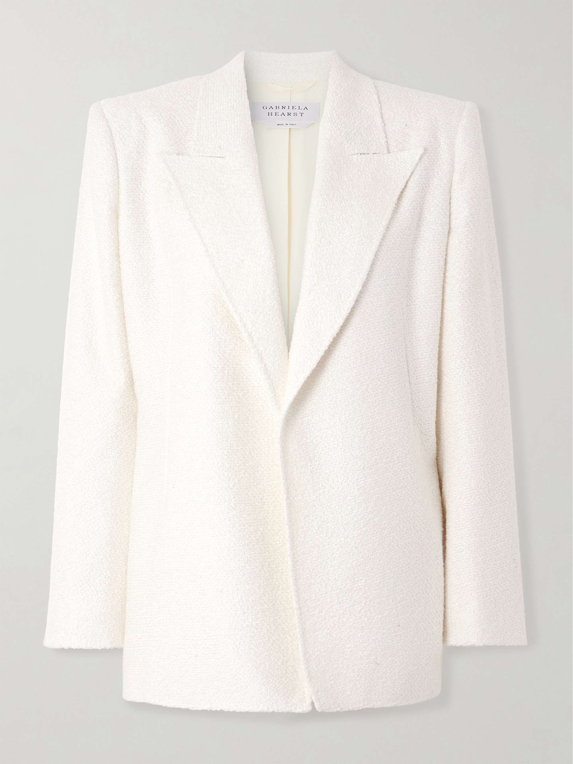 Mairi silk-bouclé blazer view