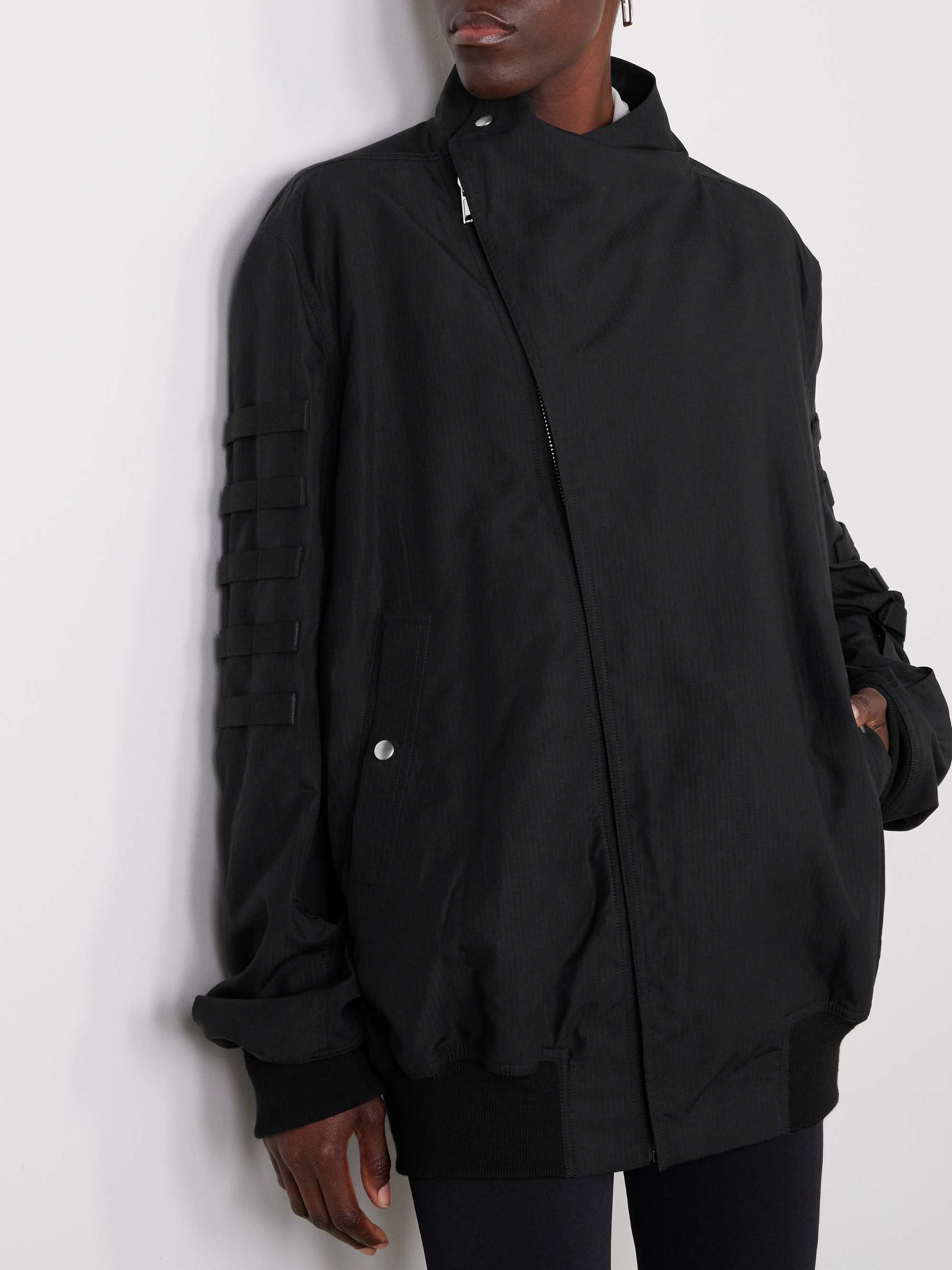 Anthem asymmetric ripstop jacket view