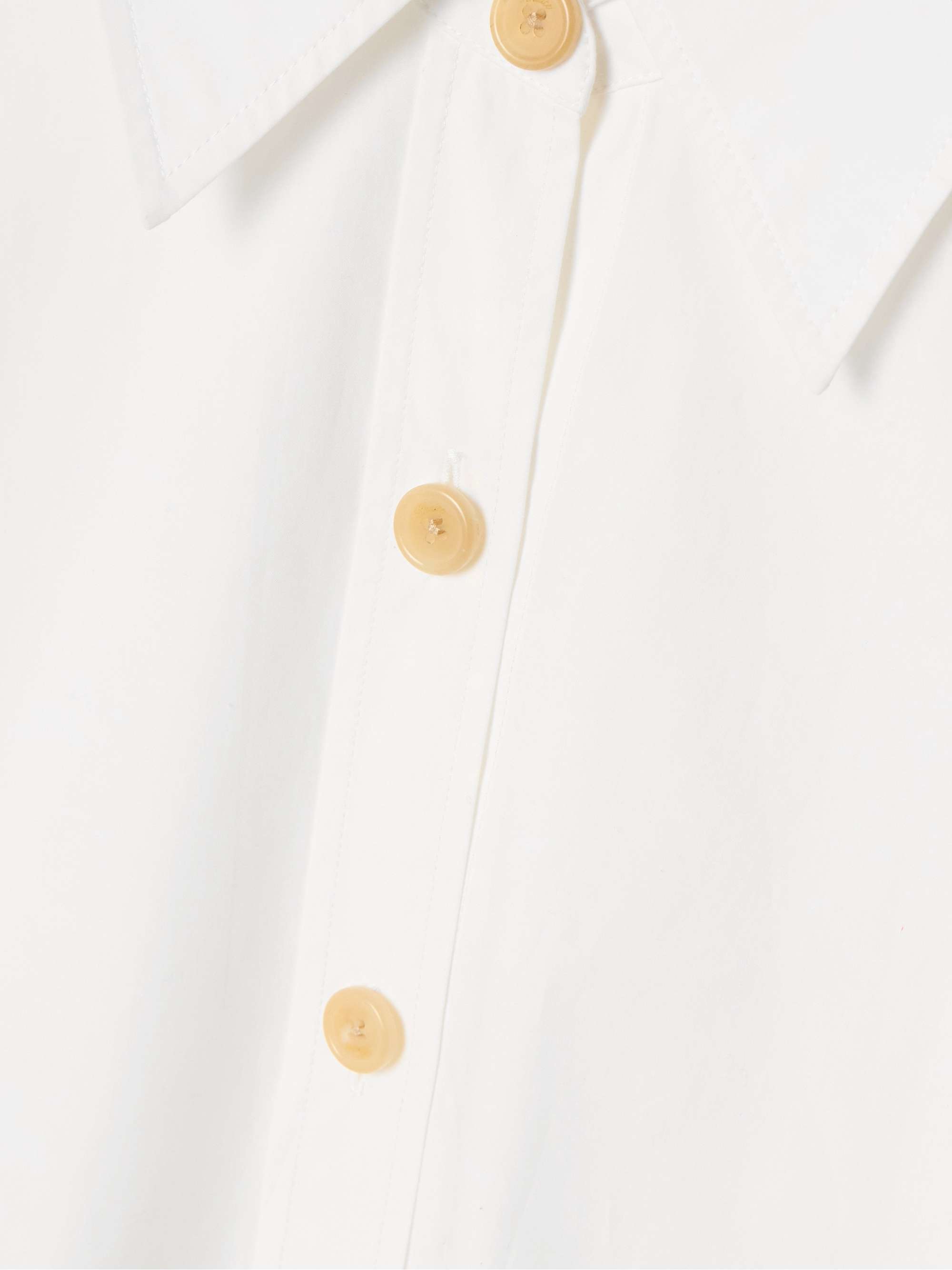 Herschel oversized cotton-poplin shirt view