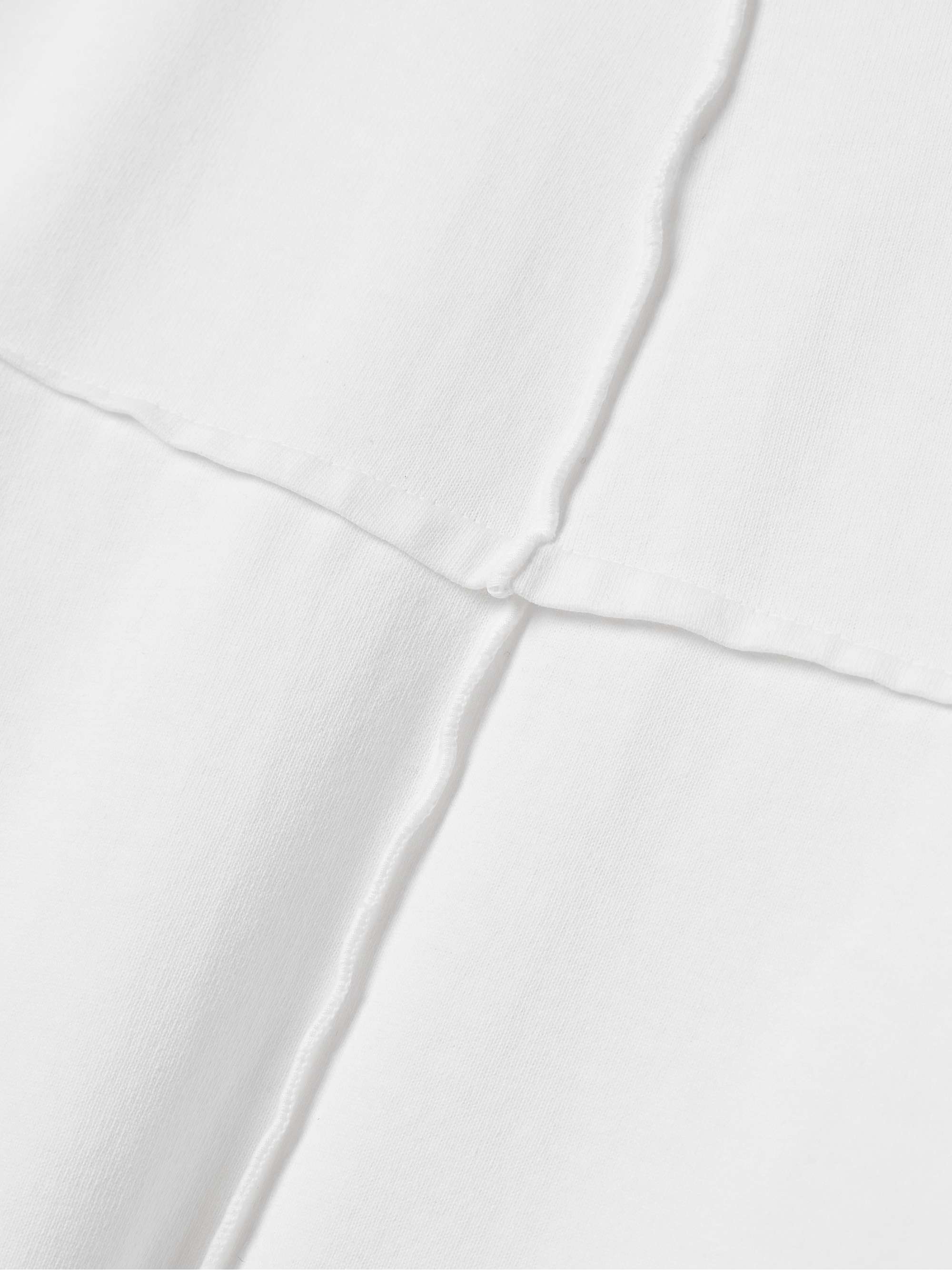 Kit paneled cotton-jersey T-shirt view