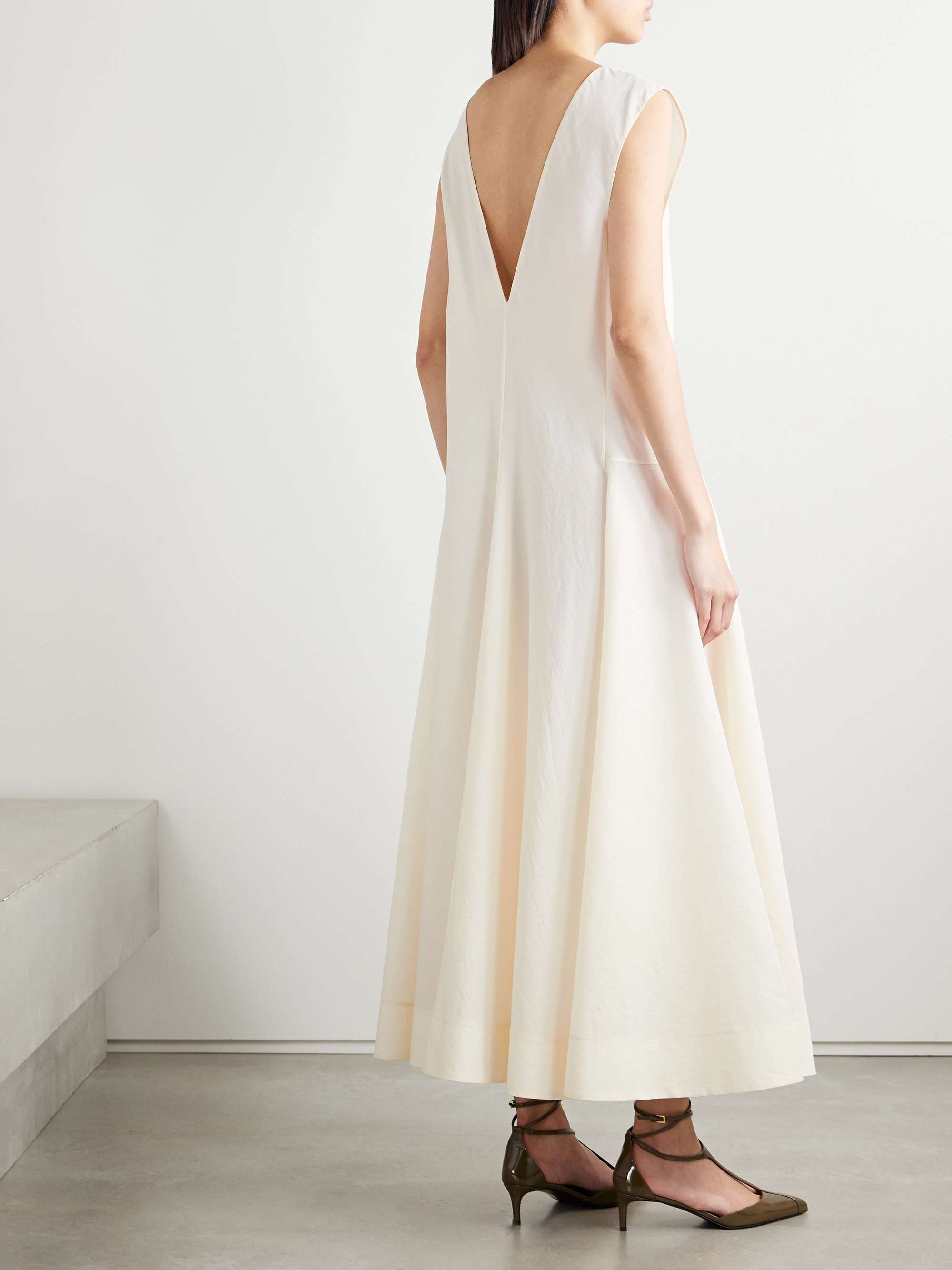 Mellie silk-blend organza midi dress view