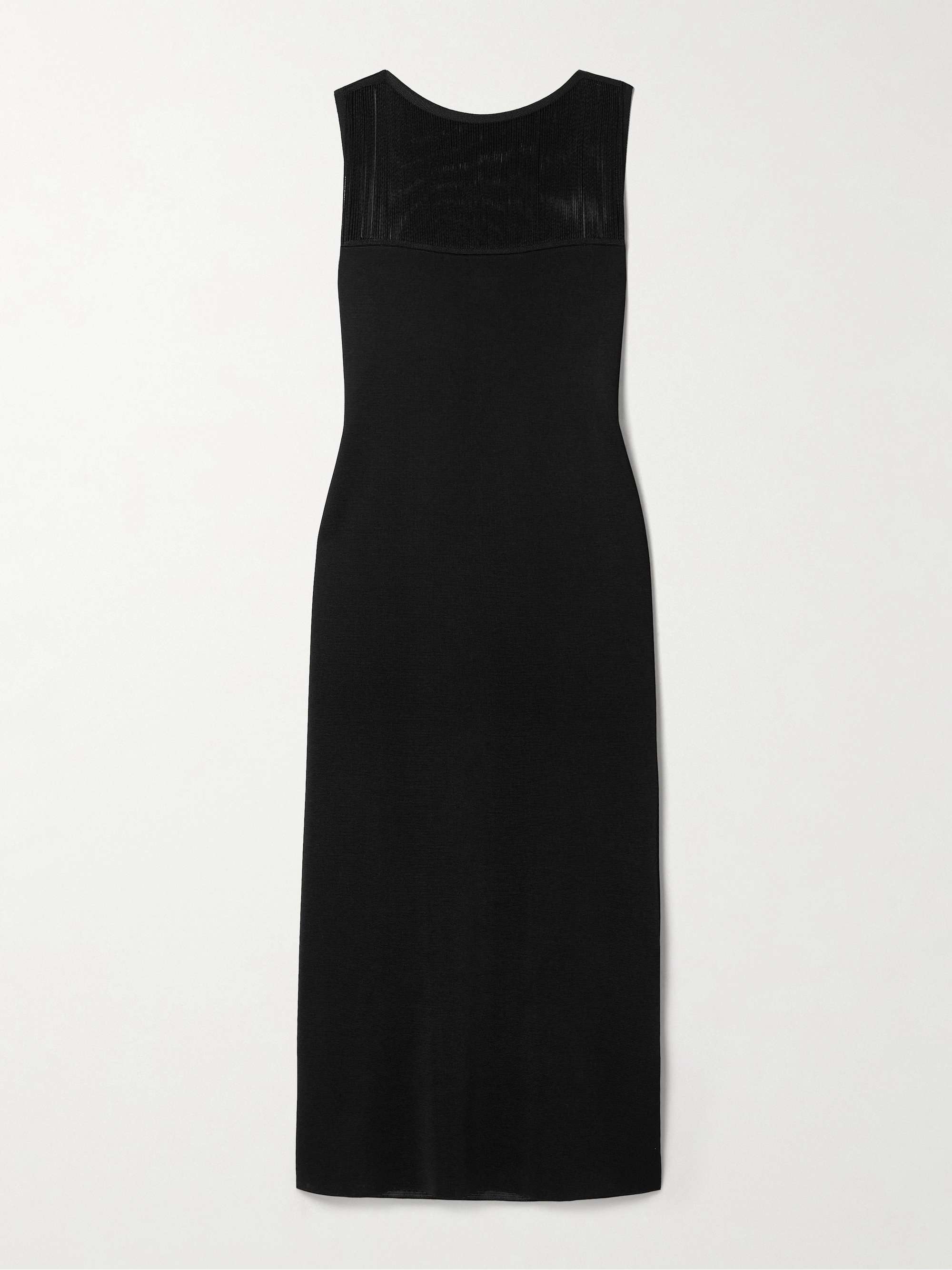 Ruslan fringed knitted maxi dress view