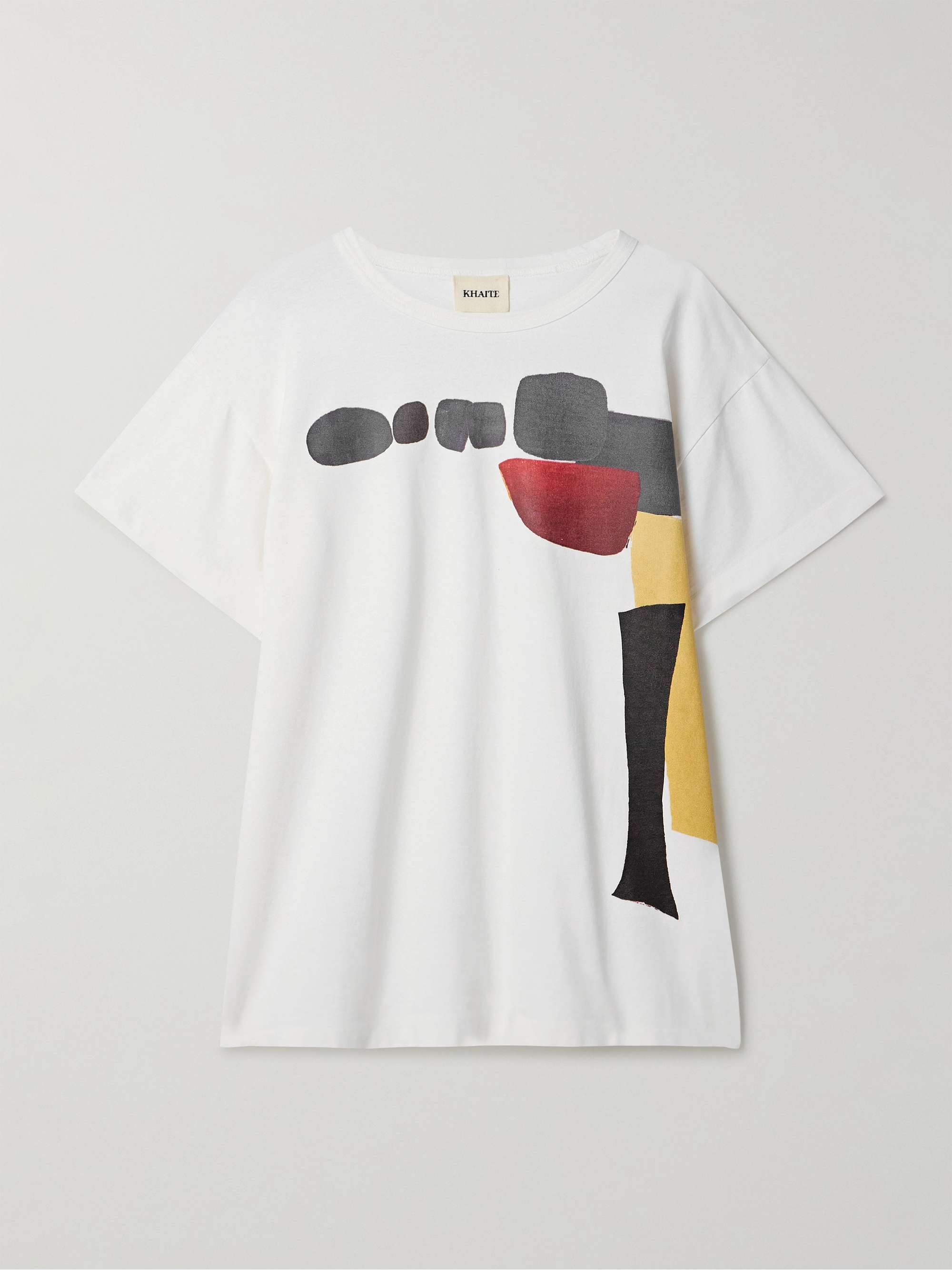 Maeve printed cotton-jersey T-shirt view