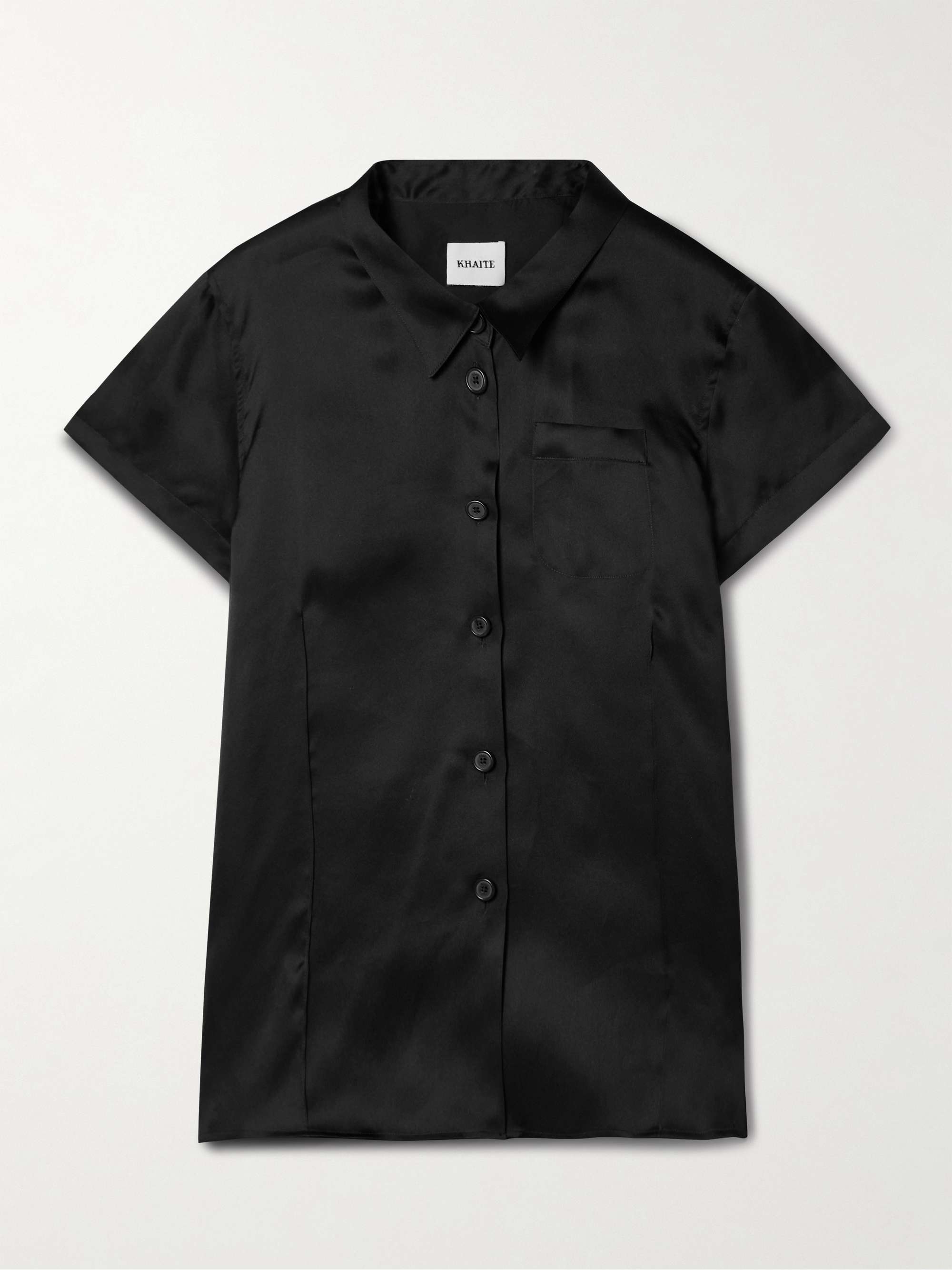 Keefe silk-organza shirt view