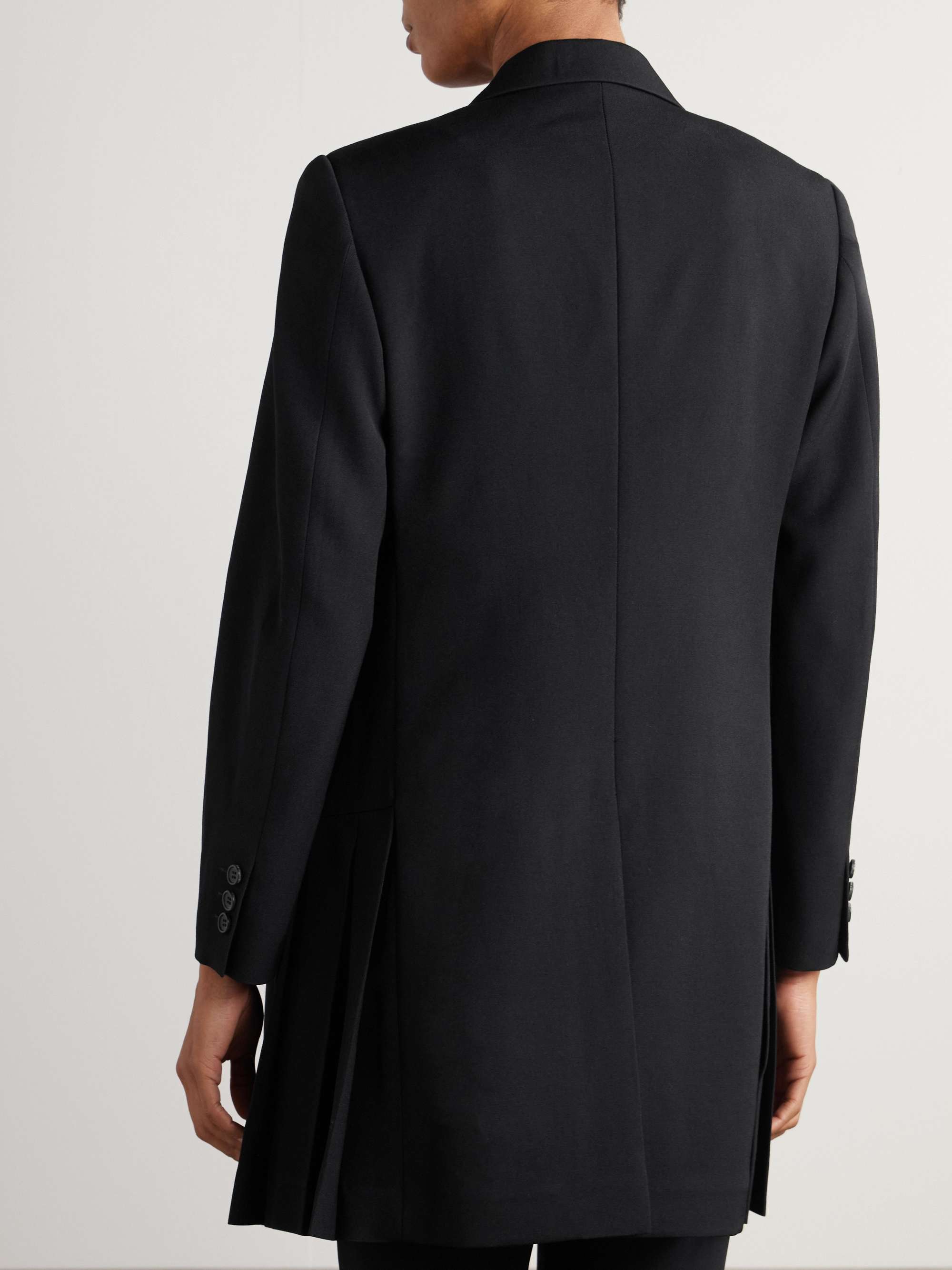 Wool-twill blazer view
