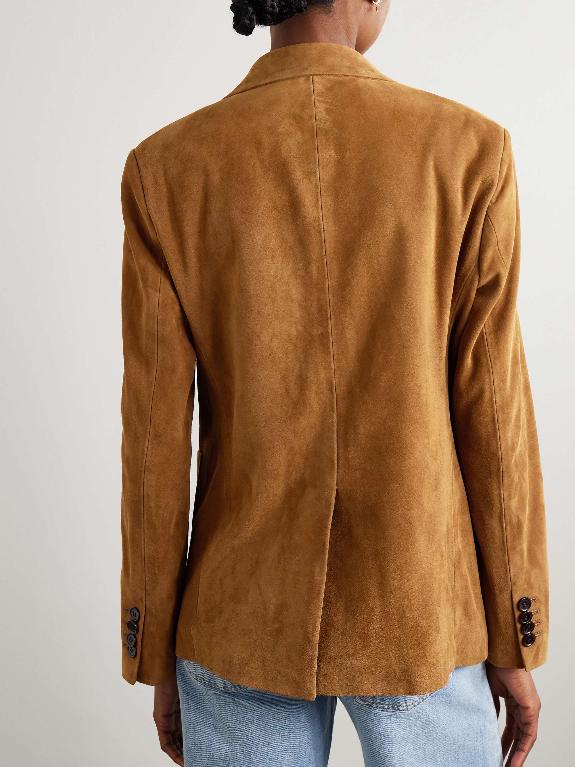Valeria suede jacket view