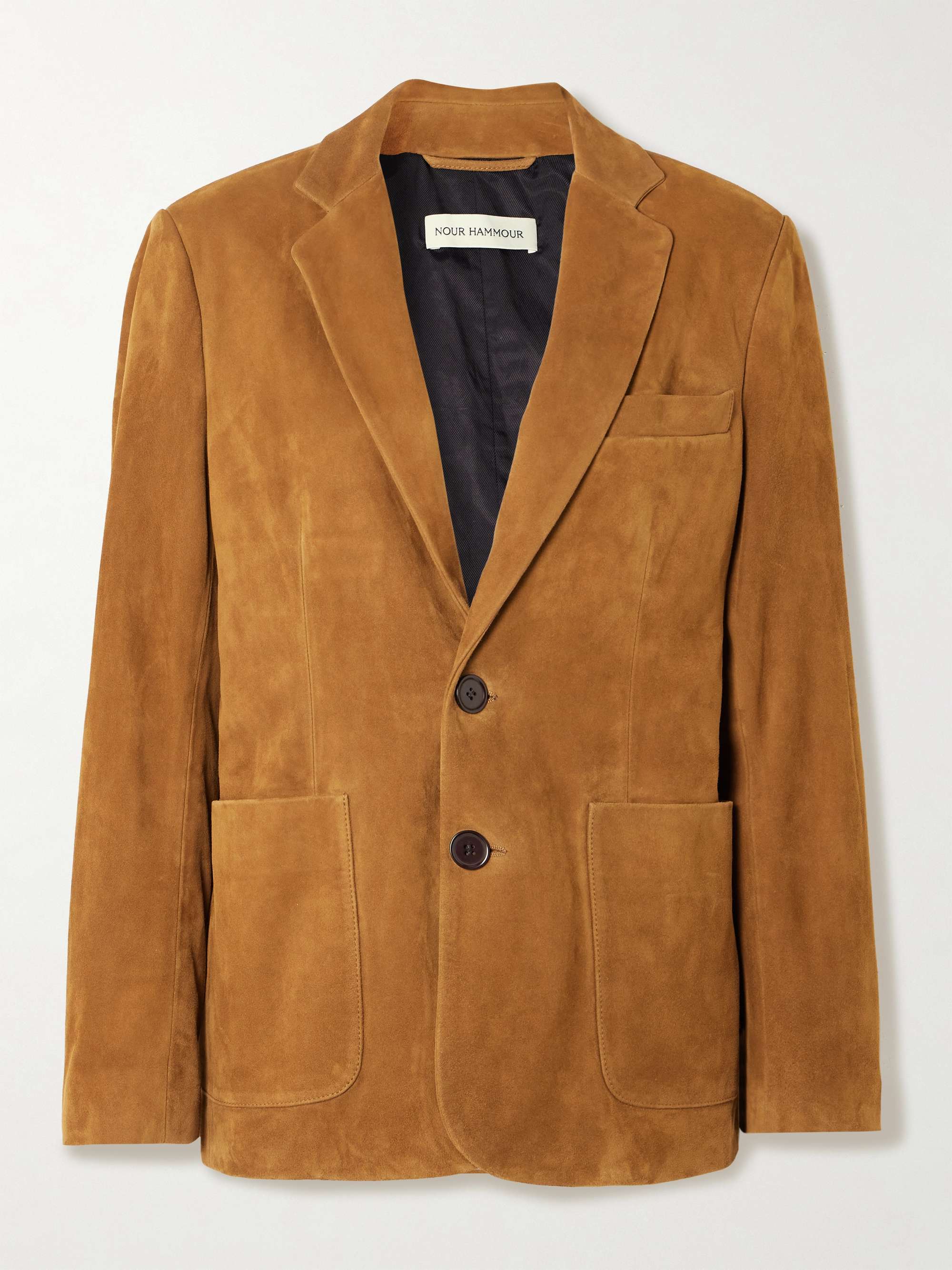 Valeria suede jacket view