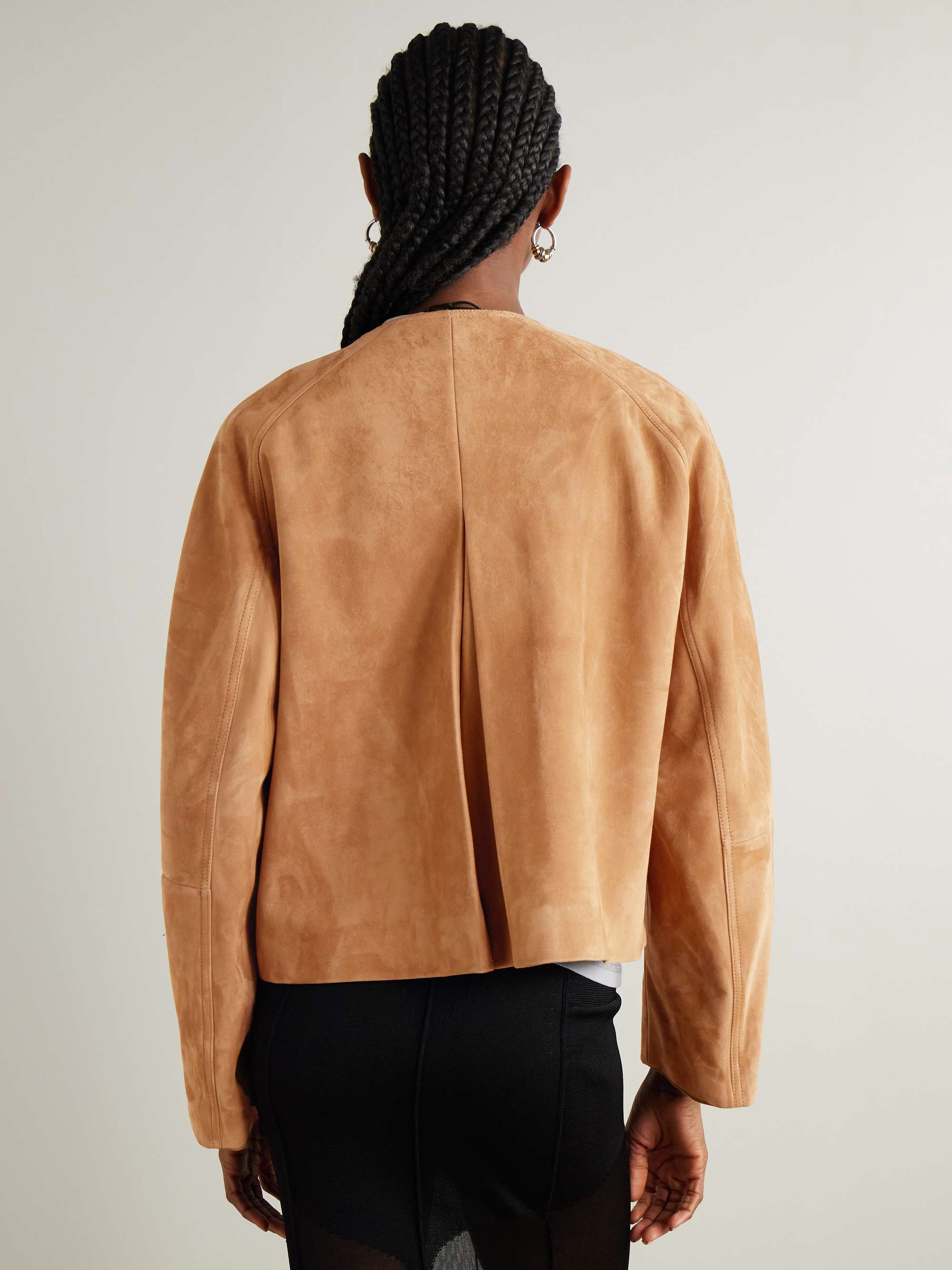Mira suede jacket view