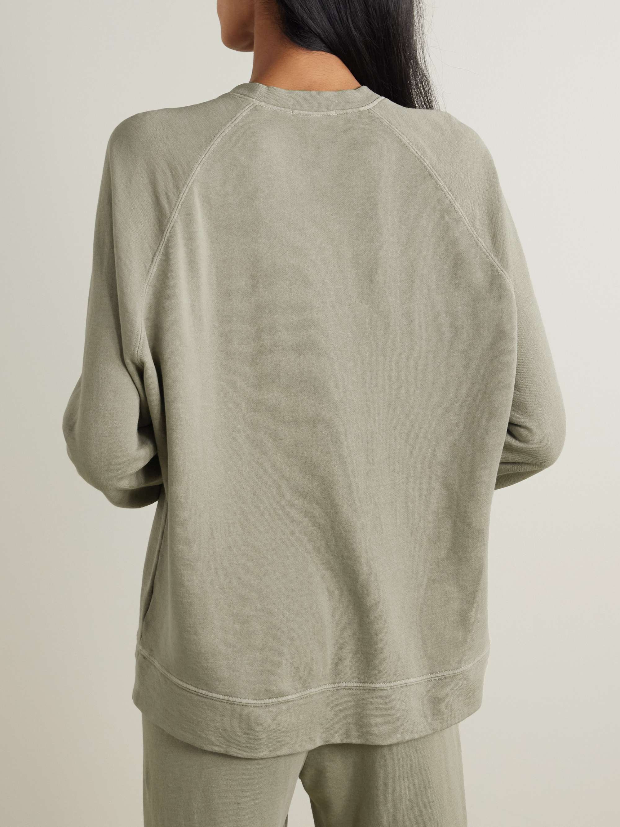 Supima cotton-terry sweatshirt view